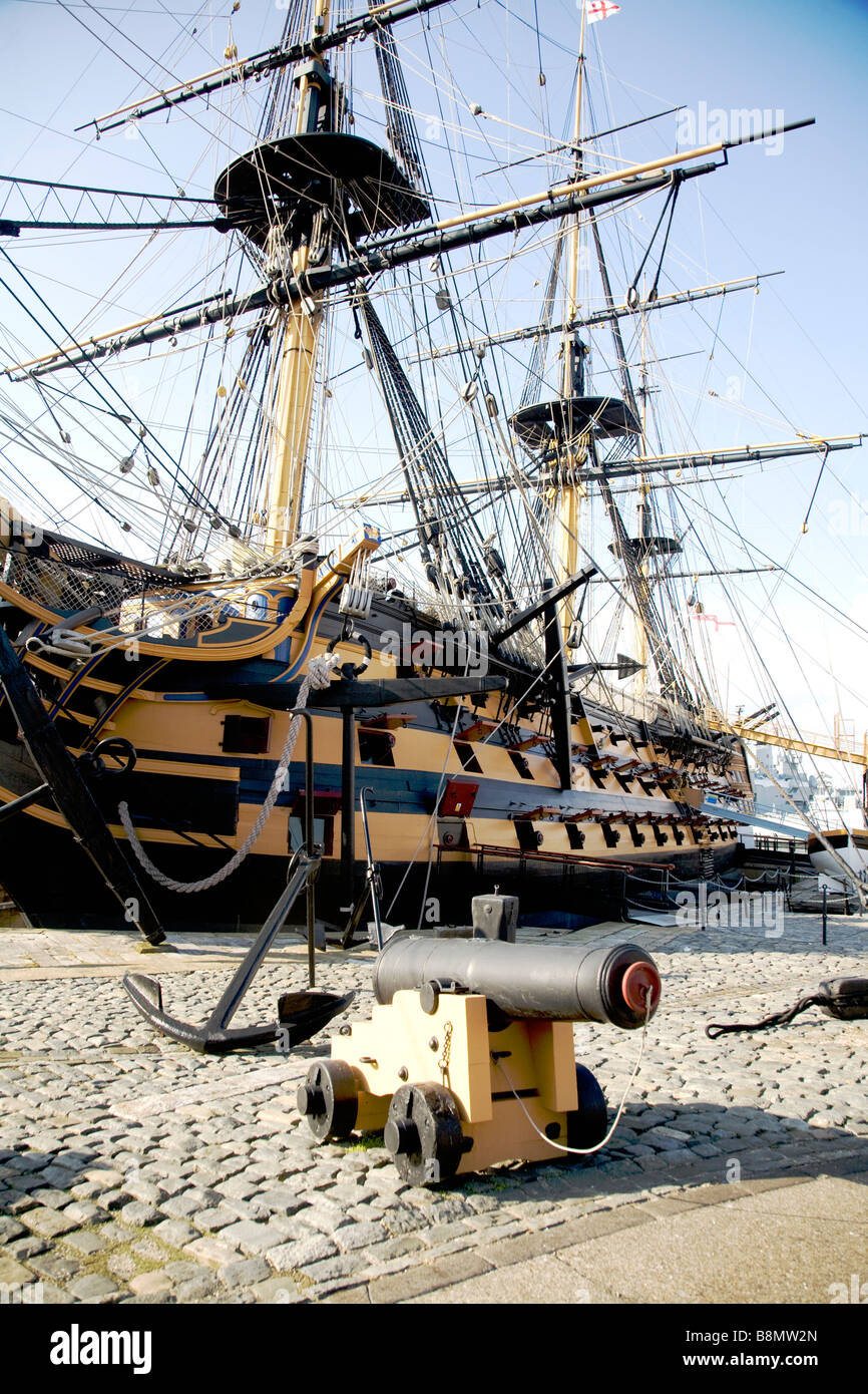 HMS Victory Stockfoto