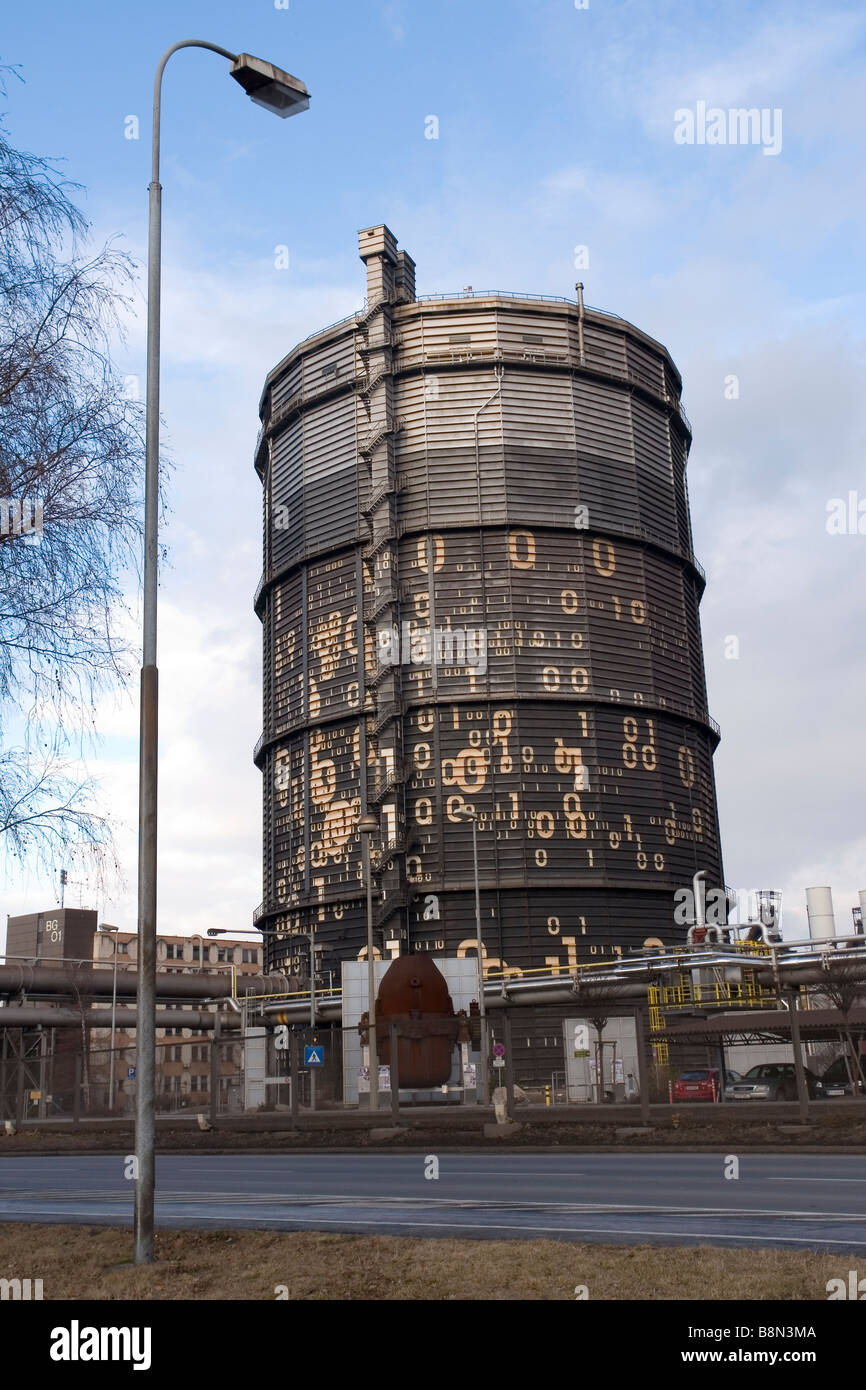 Industrielandschaft VoestAlpine Industrie Linz Österreich