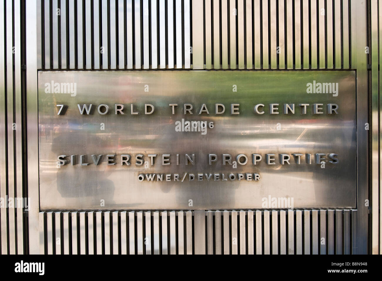 World Trade Center Boden null Stockfoto