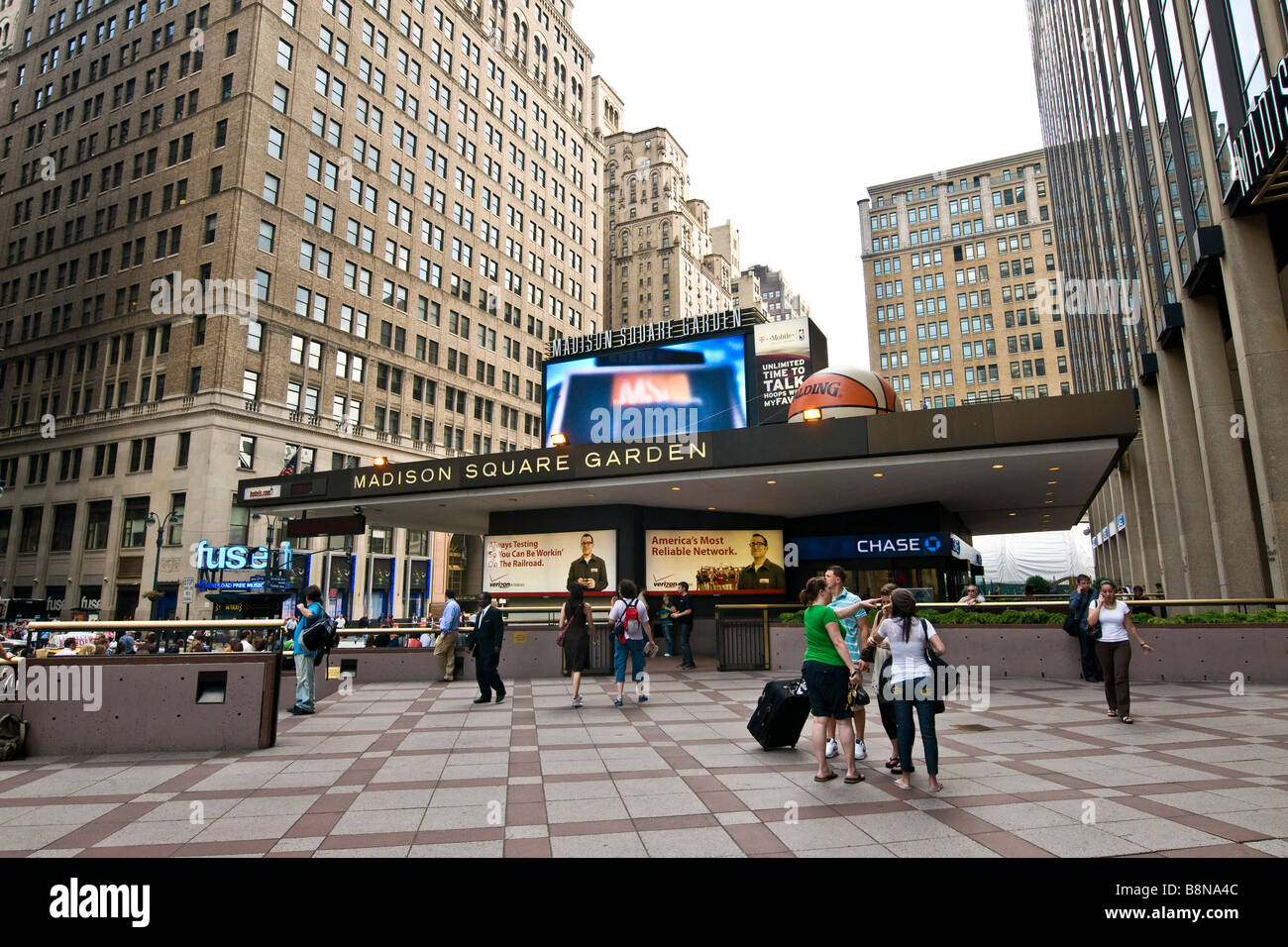 Madison quadratischer Garten Stockfoto