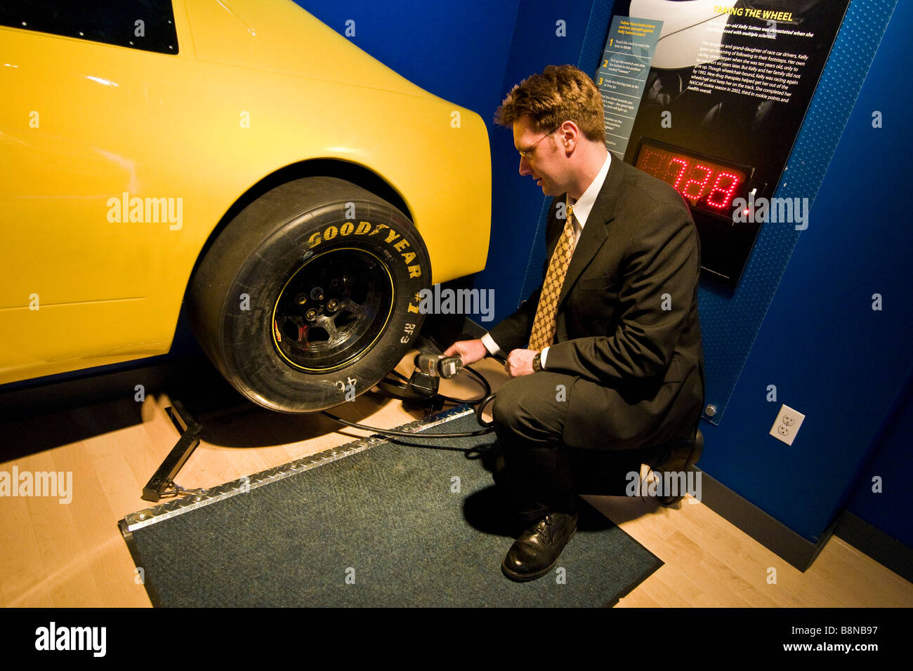 Ted Leshinski, Public Relations Manager, Sport-Museum of America Stockfoto