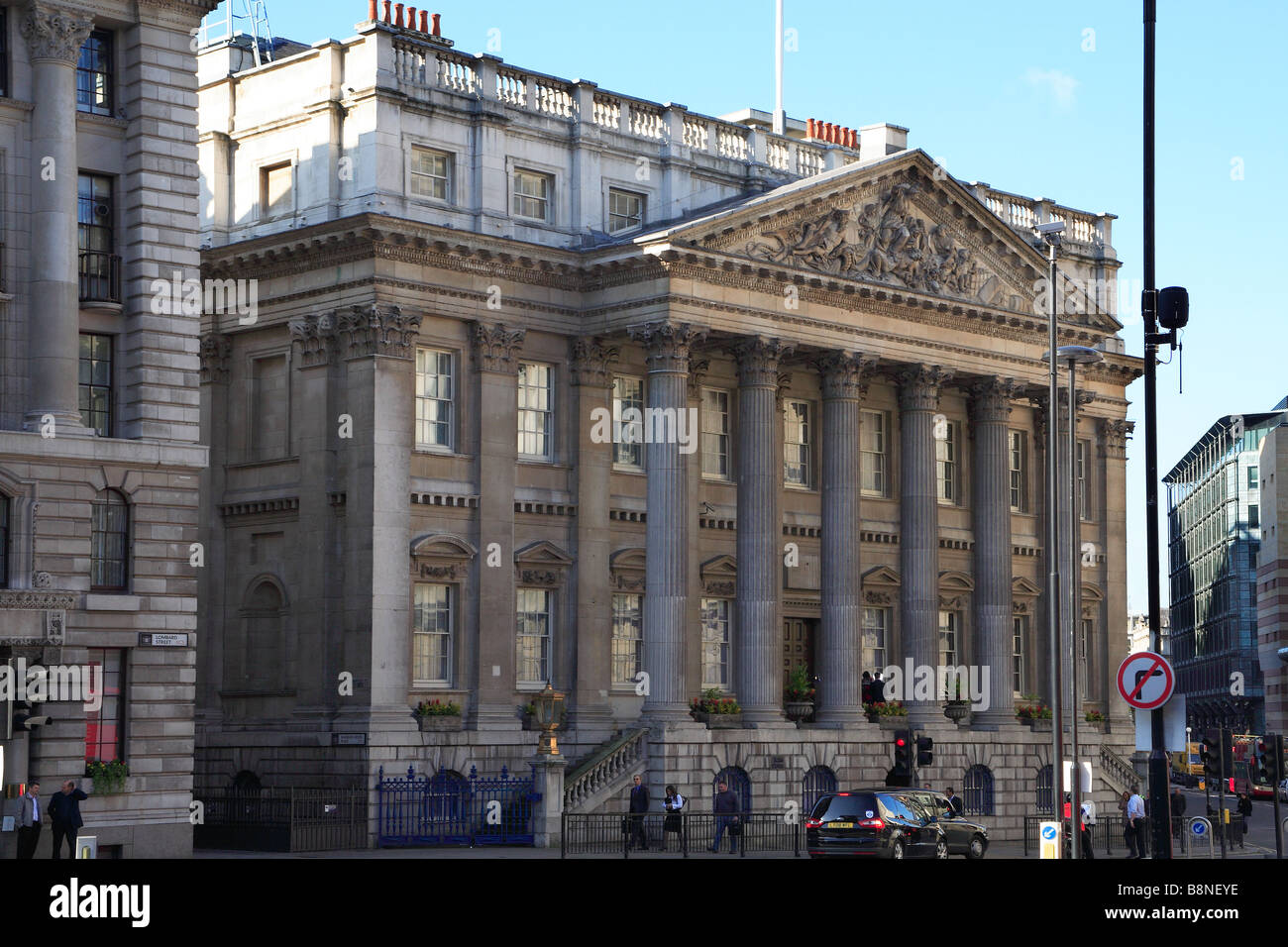 Villa Haus Residenz des Lord Mayor of London City of London England Stockfoto