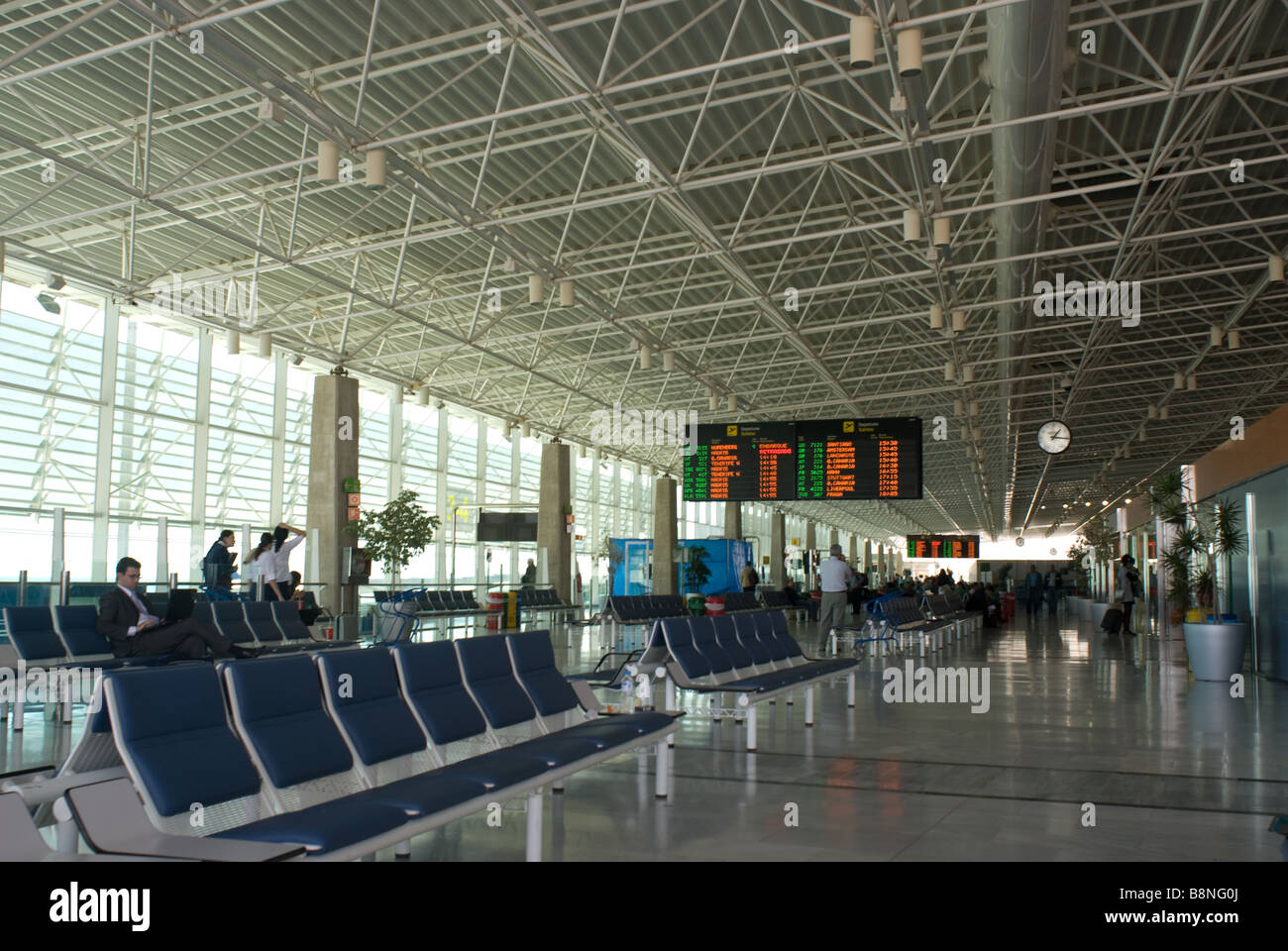 Flughafen Puerto del Rosario-Fuerteventura-Spanien Stockfoto