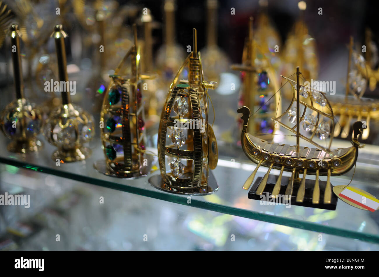 Souvenirs in Dubai, Vereinigte Arabische Emirate Stockfoto
