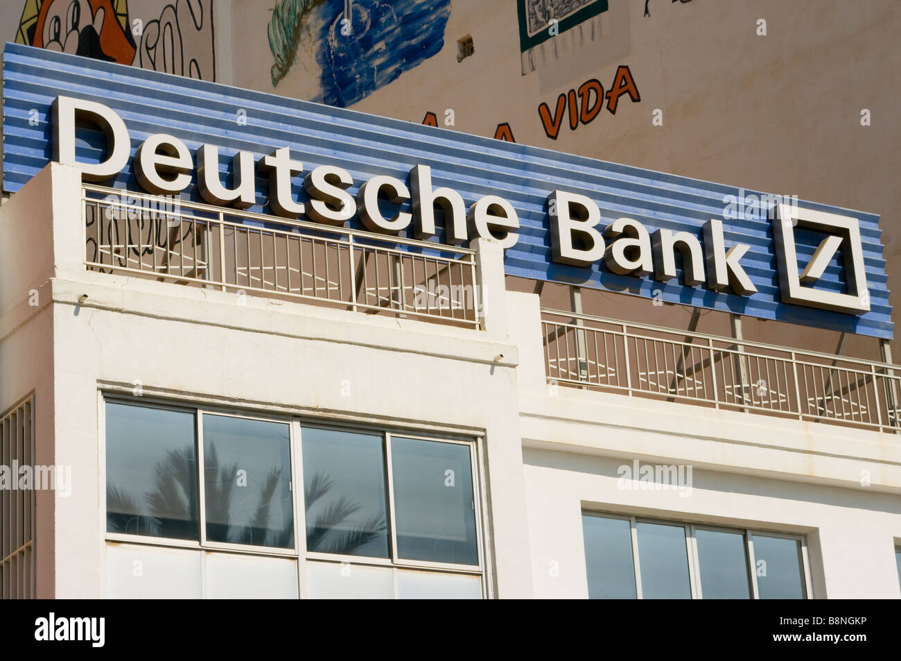 Deutsche Bank Zeichen deutscher Banken Stockfoto