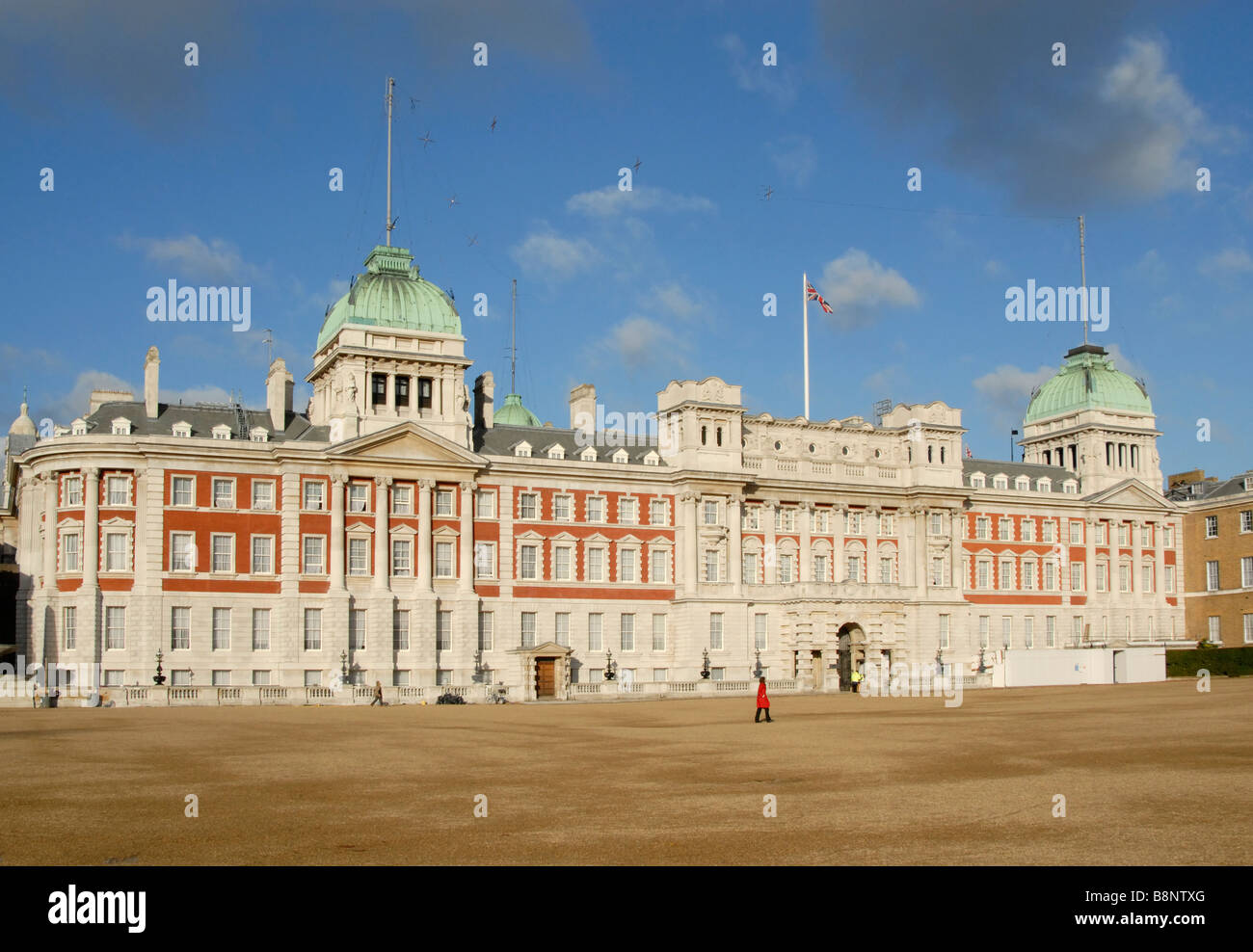 Admiralty Extension Admiralty House, mit Blick auf Horse Guards Parade, Westminster, London, England Stockfoto