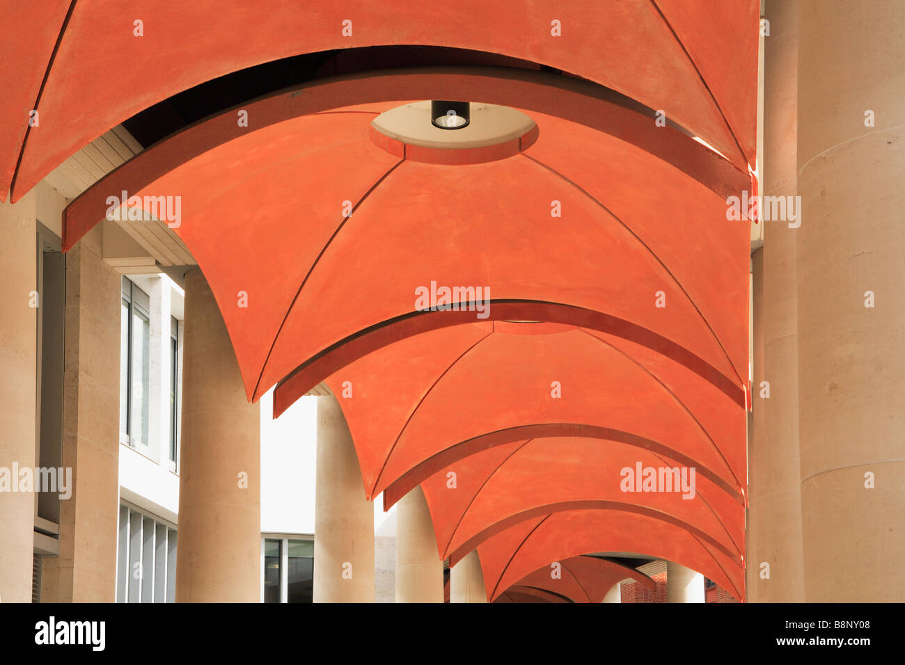 Paternoster Square Bögen City of London England Stockfoto