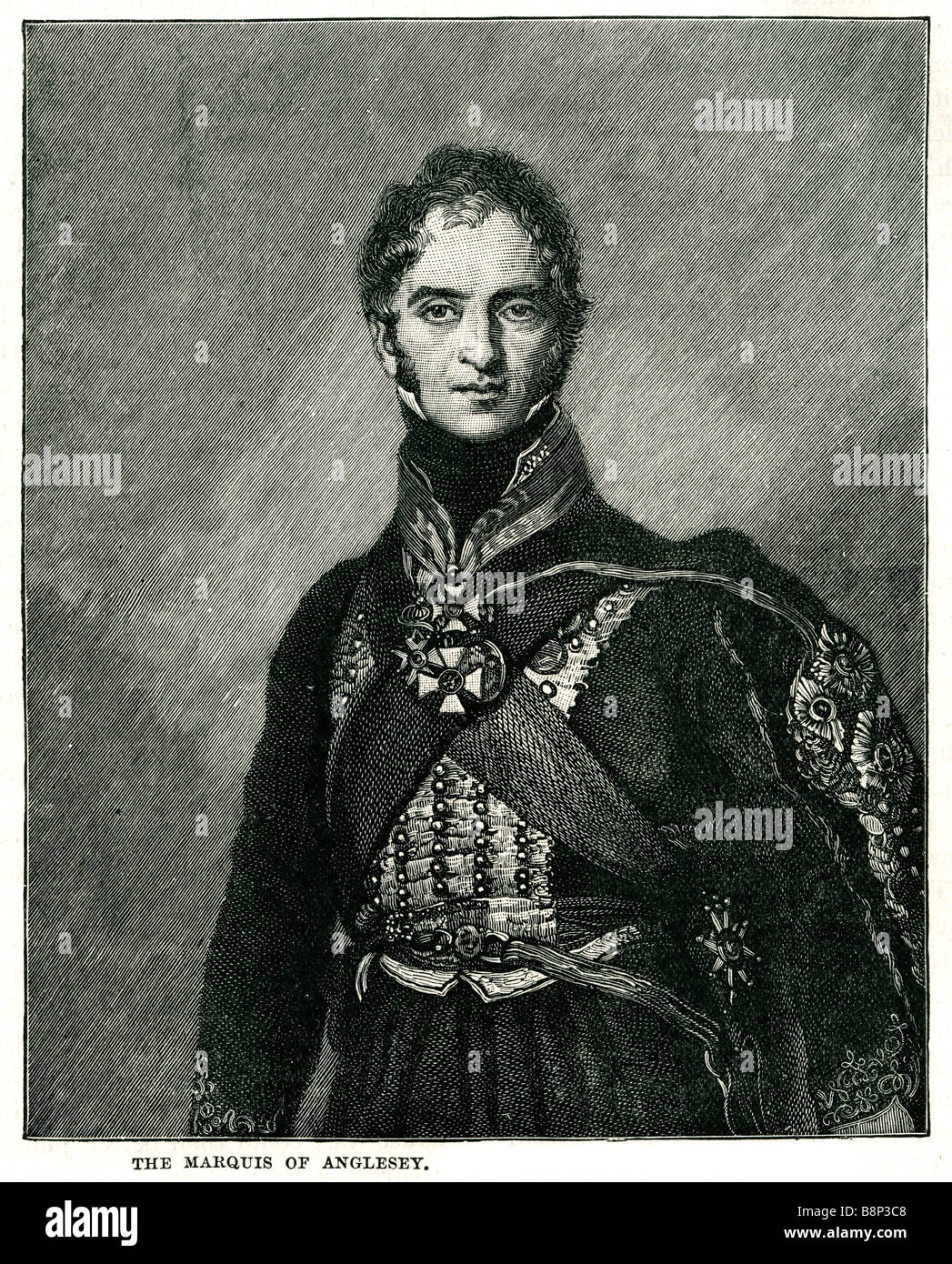 Marquis von Anglesey Feldmarschall Henry William Paget 1768 1854 britische Heerführer Politiker Stockfoto