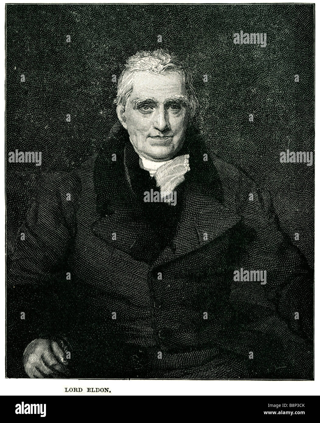 Lord Eldon John Scott 4 Juni 1751 – 13 Januar 1838 Lord High Chancellor Großbritannien Stockfoto