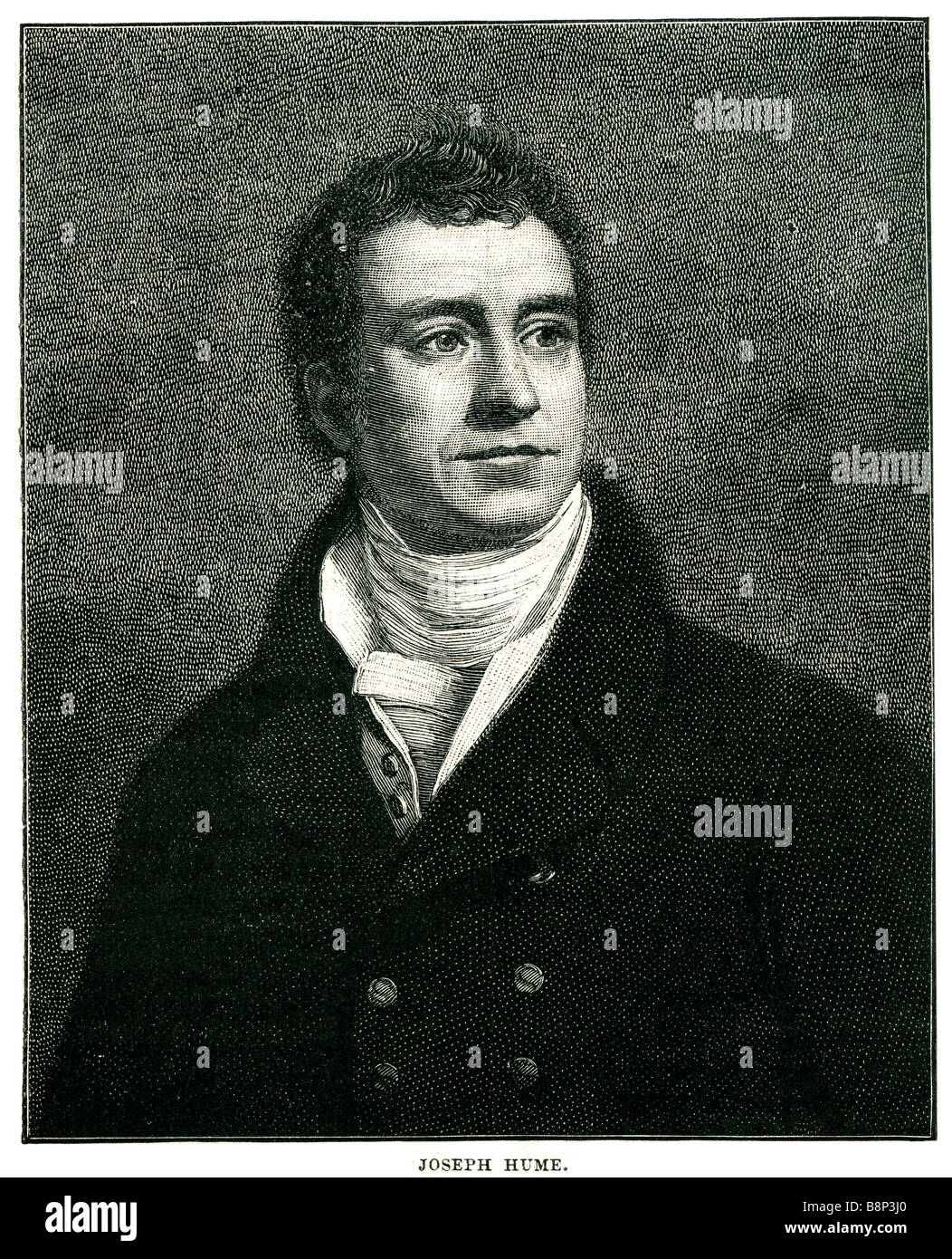 Joseph Hume 22. Januar 1777 20. Februar 1855 schottische Arzt Politiker Parlament Tory Stockfoto