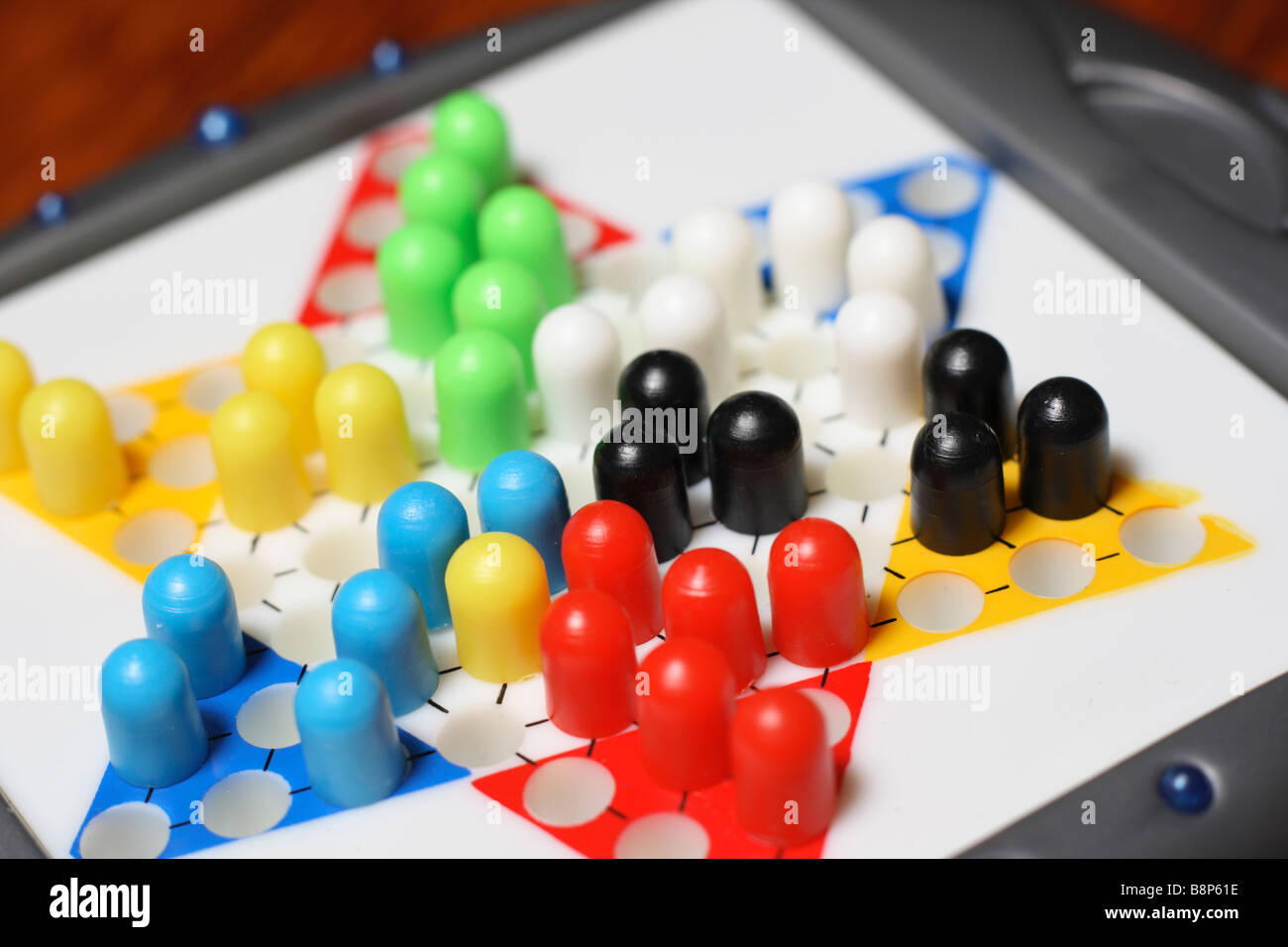 Chinese checkers Stockfoto