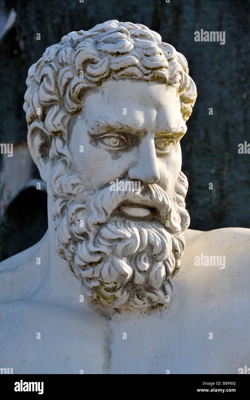 Nahaufnahme der griechischen oder römischen Stil Figur Stockfoto Nahaufnahme der griechischen oder römischen Stil Figur Stockfoto