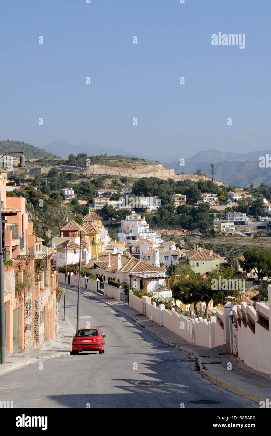 Spanische Siedlung in La Herradura an der Costa tropical südlichen Spanien Stockfoto