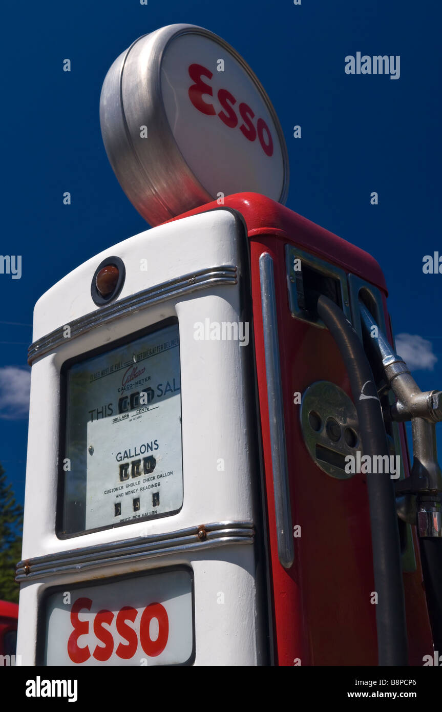 Esso Gas Pump Stockfotos Und Bilder Kaufen Alamy