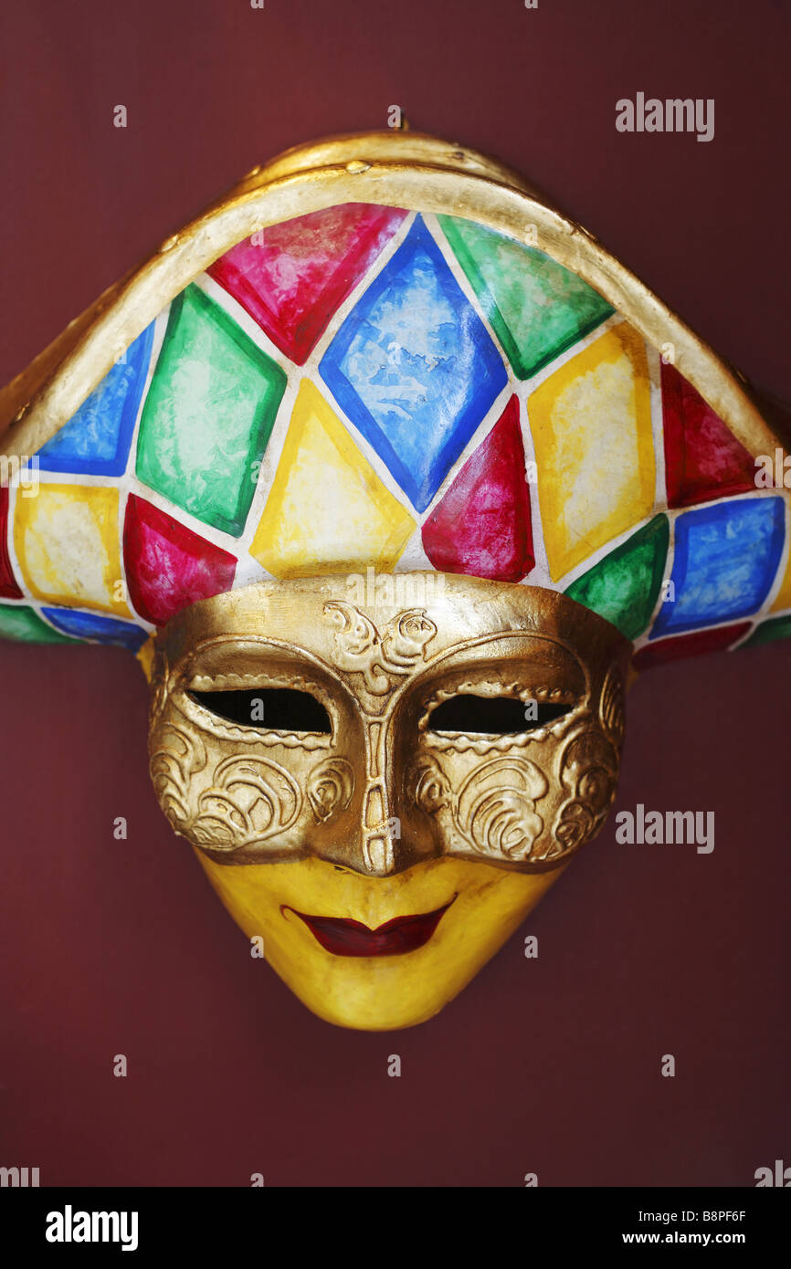 Venezianische Karneval Masken, Venedig, Italien Stockfoto