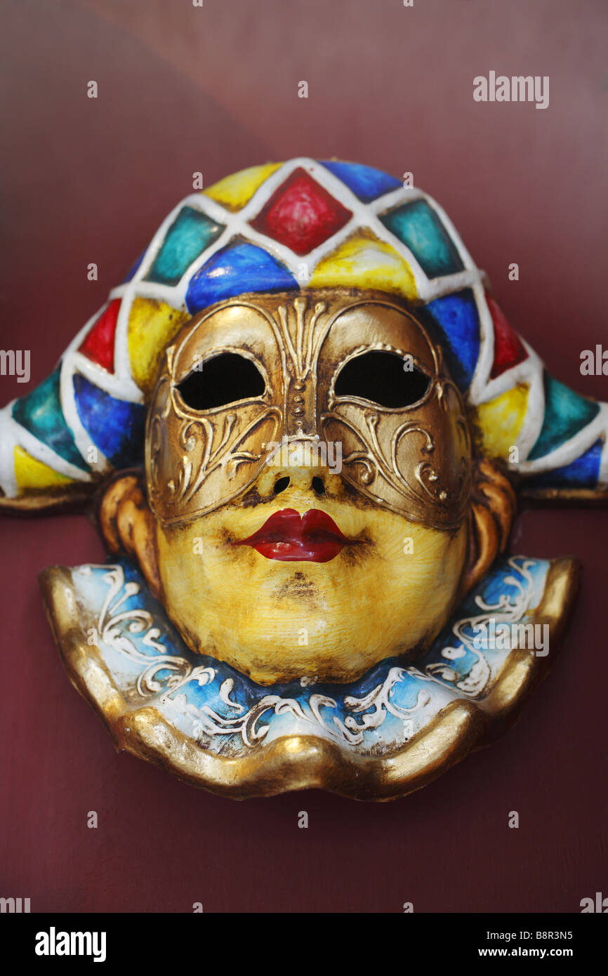 Venezianische Karneval Masken, Venedig, Italien Stockfoto