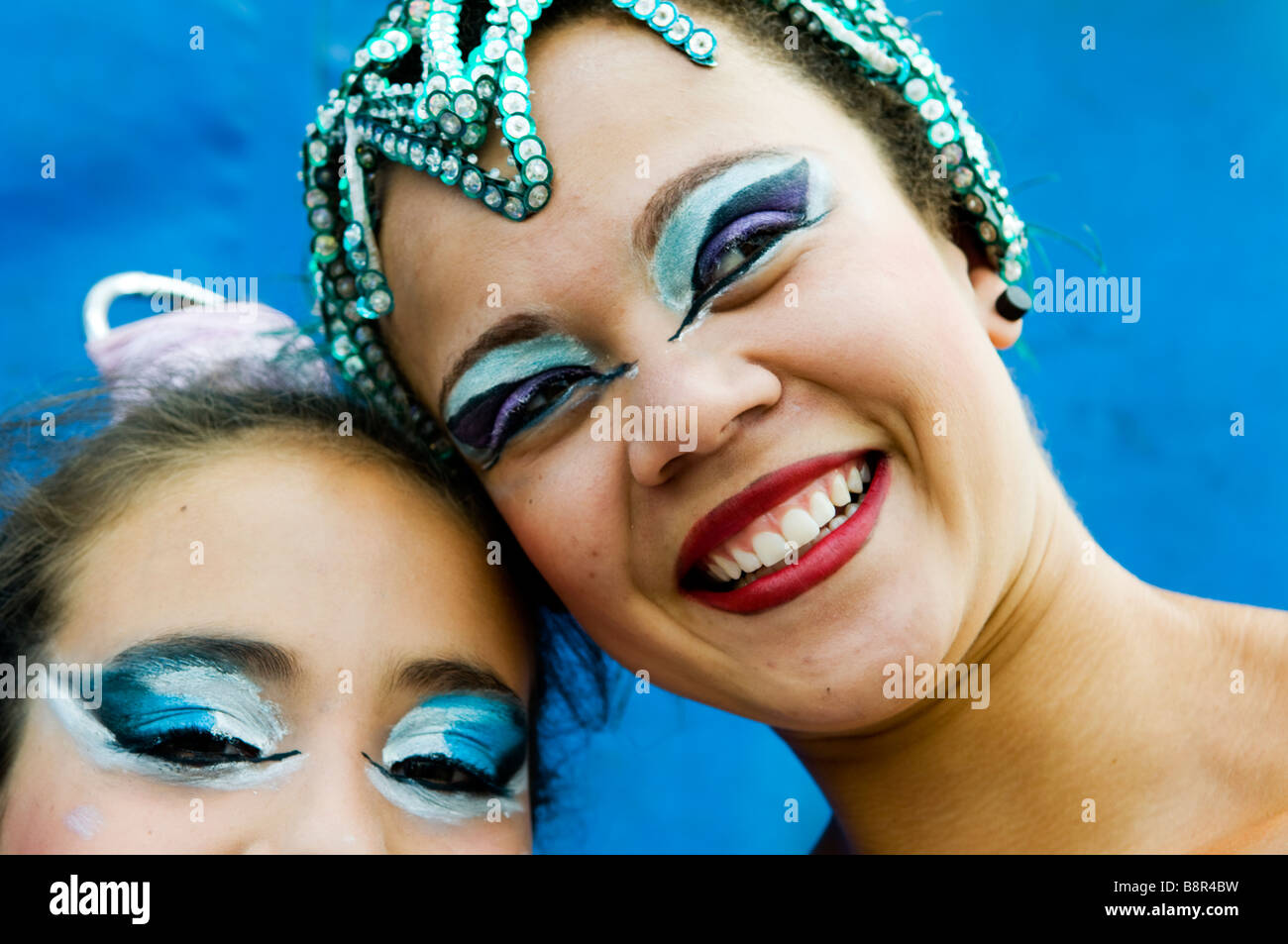 Mitglieder eines großen wundern, Zirkus in Brasilien. Stockfoto