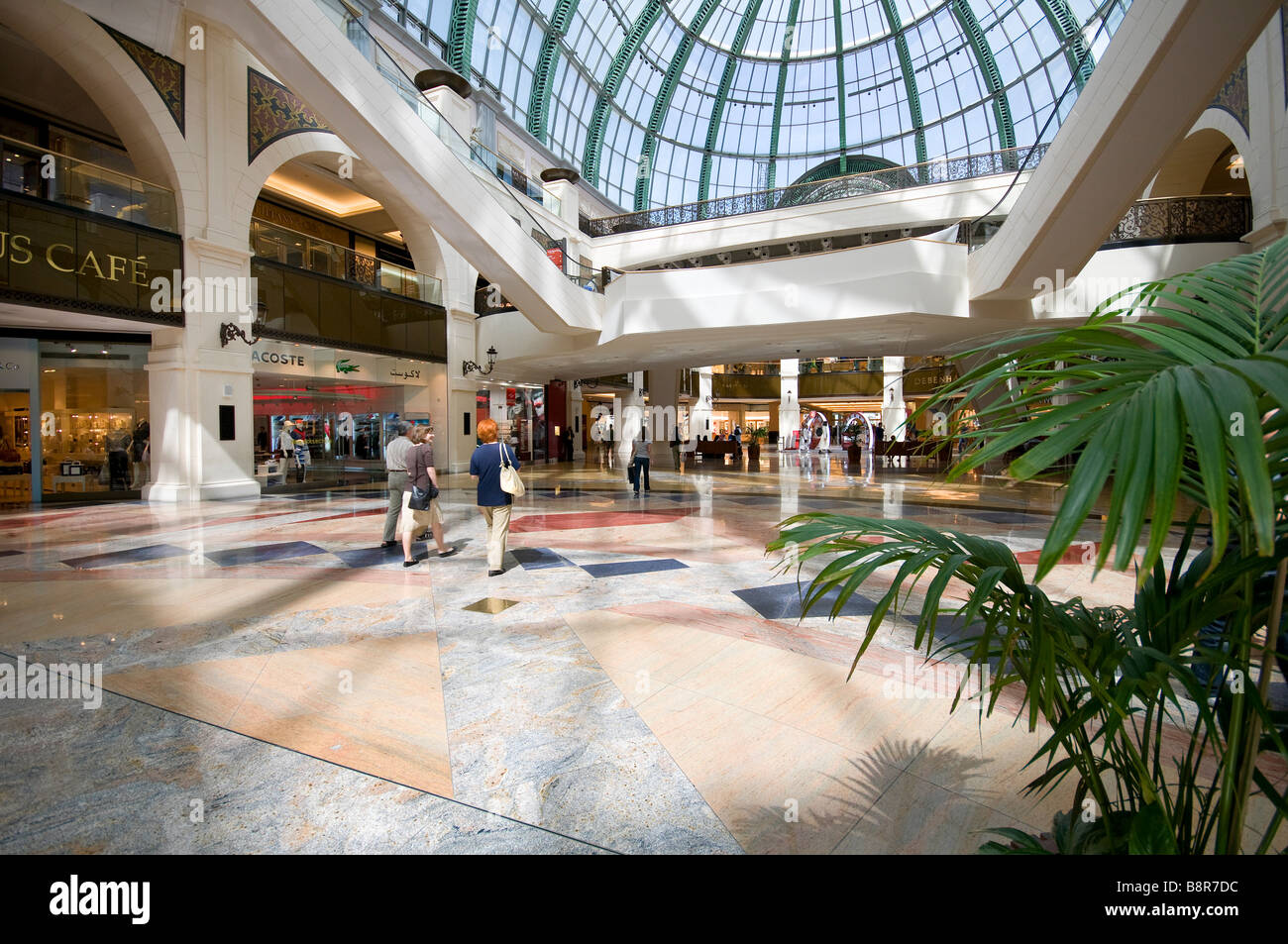 Shopping Mall, Dubai, VAE Stockfoto