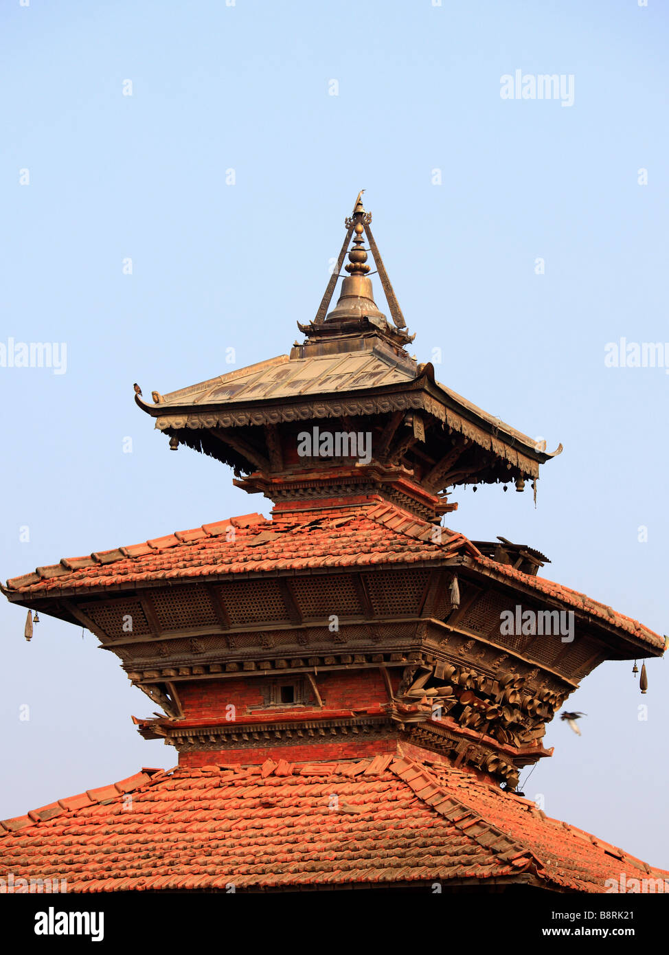 Nepal Kathmandu Tal Chobhar Adinath Lokeswar Tempel Stockfoto