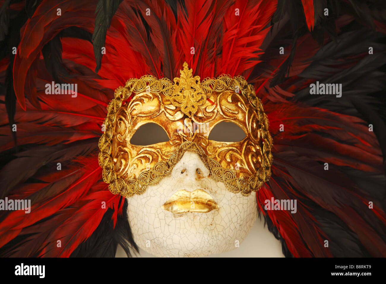 Venezianische Karneval Masken, Venedig, Italien Stockfoto