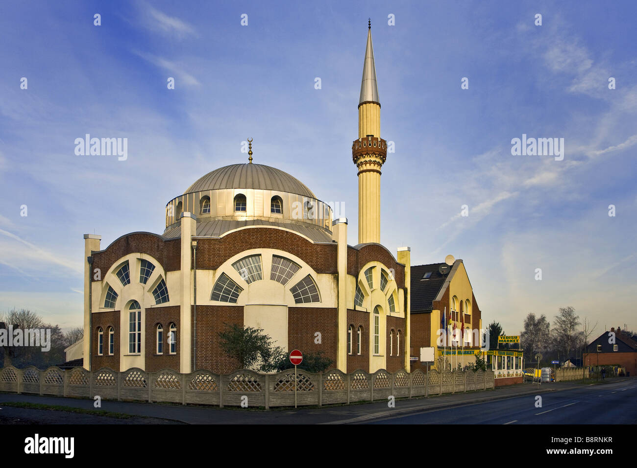 Fatih-Moschee, Essen, Ruhrgebiet, Nordrhein-Westfalen, Deutschland Stockfoto