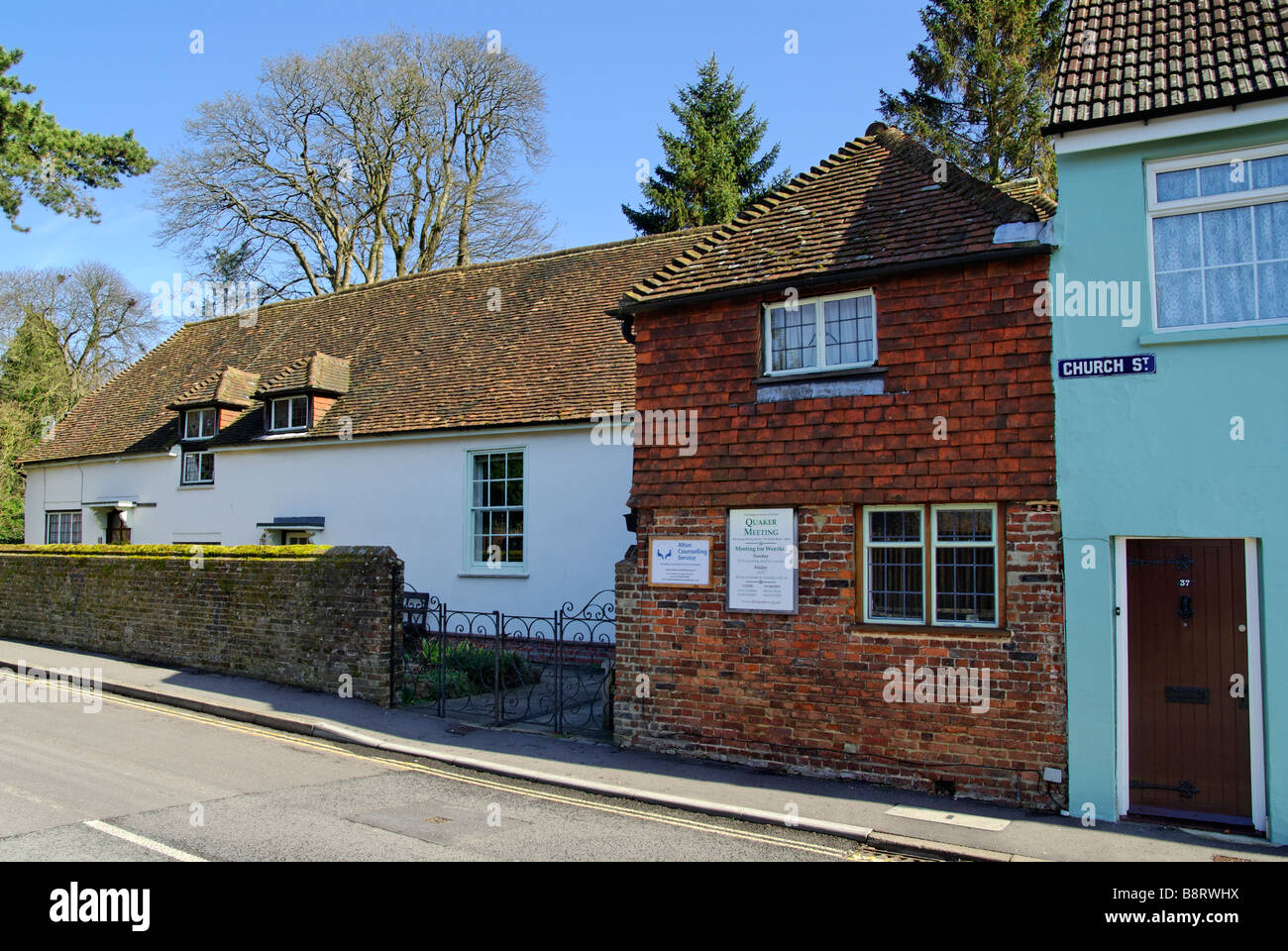 Quaker Meeting House, Alton, Hampshire, UK Stockfoto