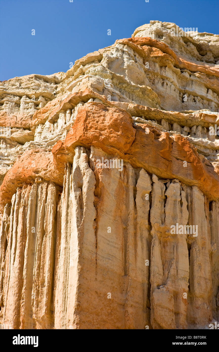 Sedimentgestein Bildung Red Rock Canyon State Park California Untied Staaten von Amerika Stockfoto