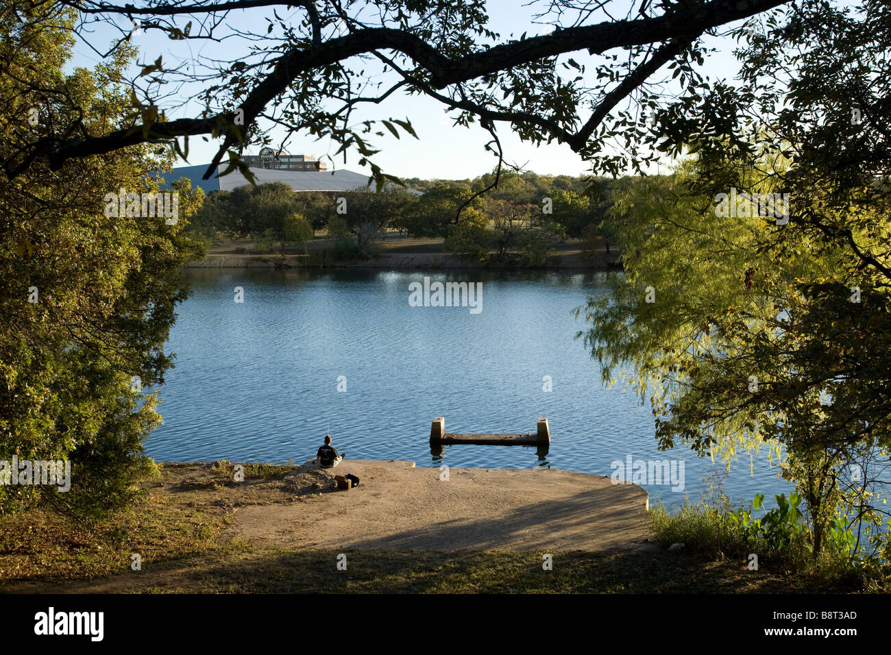 Lady Bird Lake (ehemals Town Lake) - Austin, Texas Stockfoto