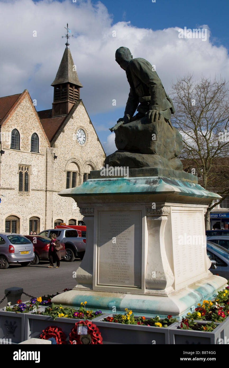 Bury St Edmunds Suffolk Stadt England uk gb Stockfoto