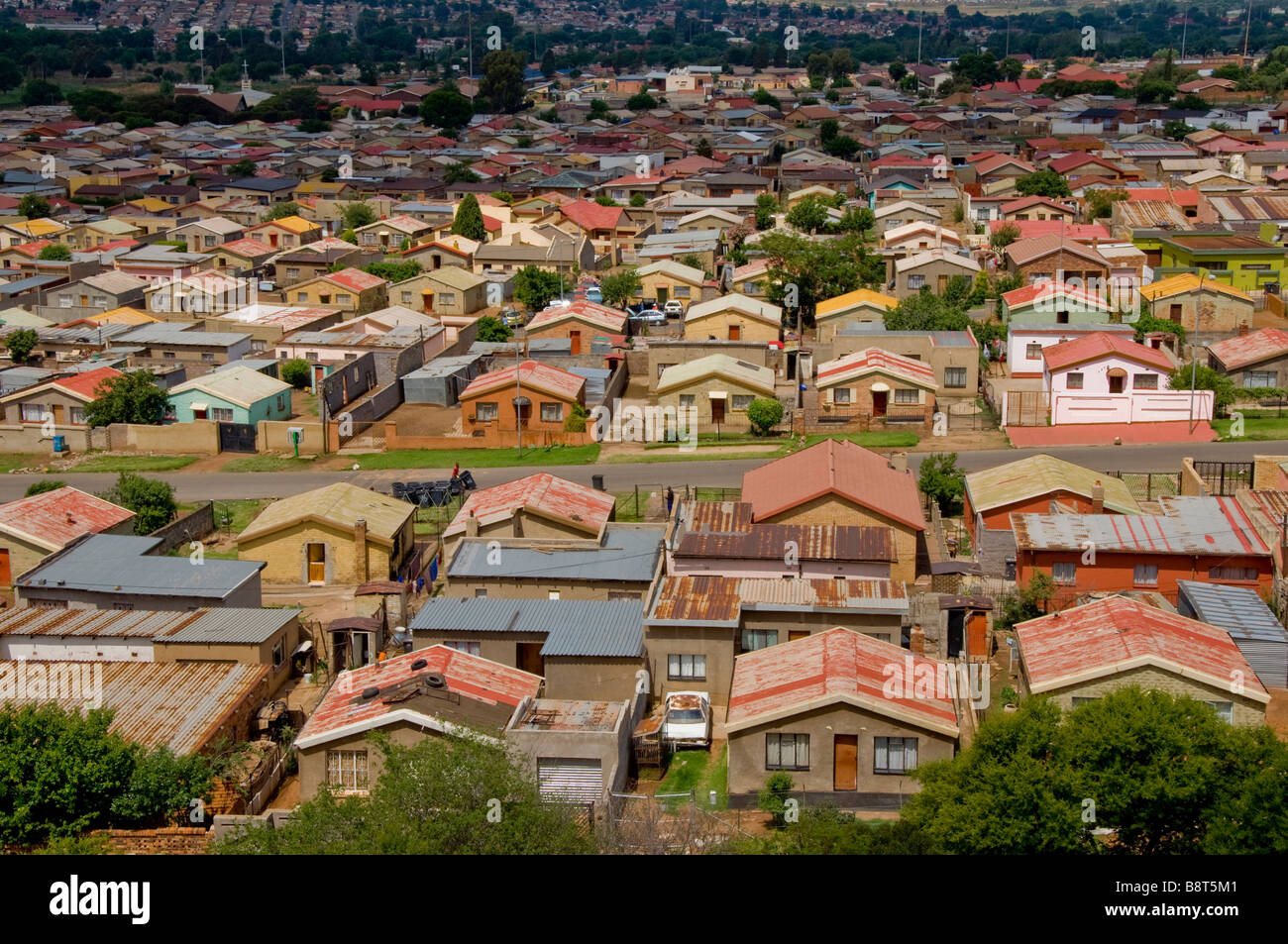 Soweto Johannesburg Südafrika Stockfoto