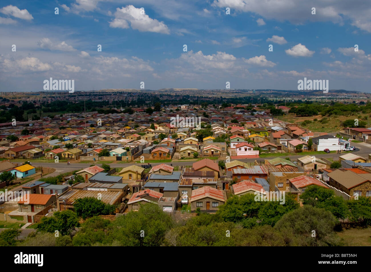 Soweto Johannesburg Südafrika Stockfoto