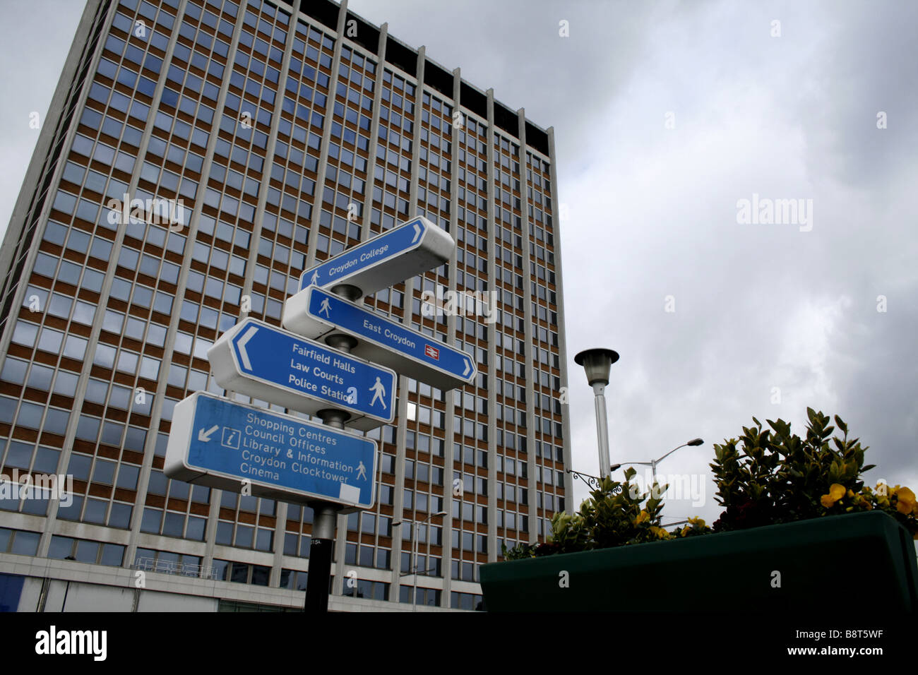 London Borough of Croydon Surrey uk 2009 Stockfoto