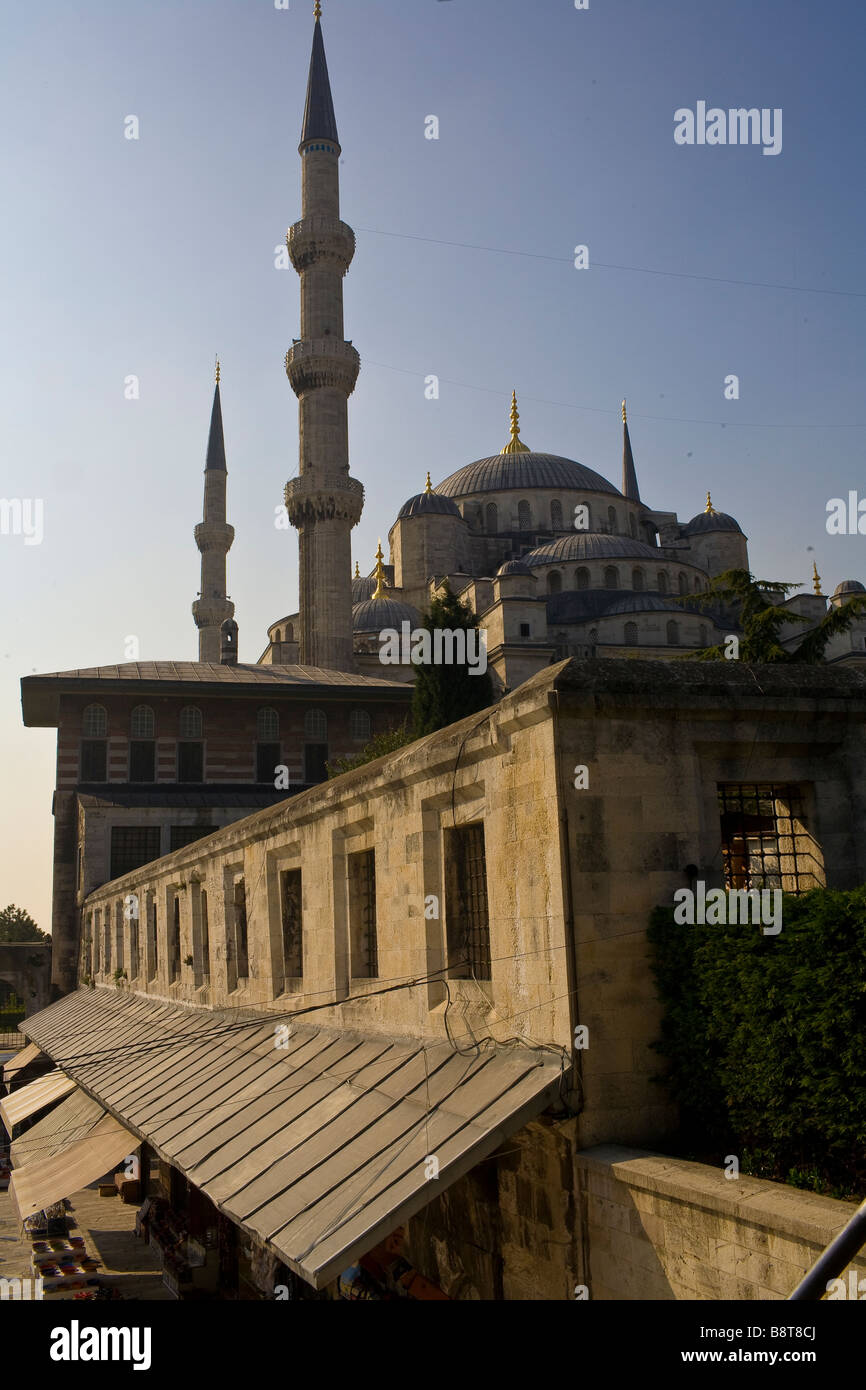 Die Sultan Ahmed blaue Moschee in Istanbul Stockfoto