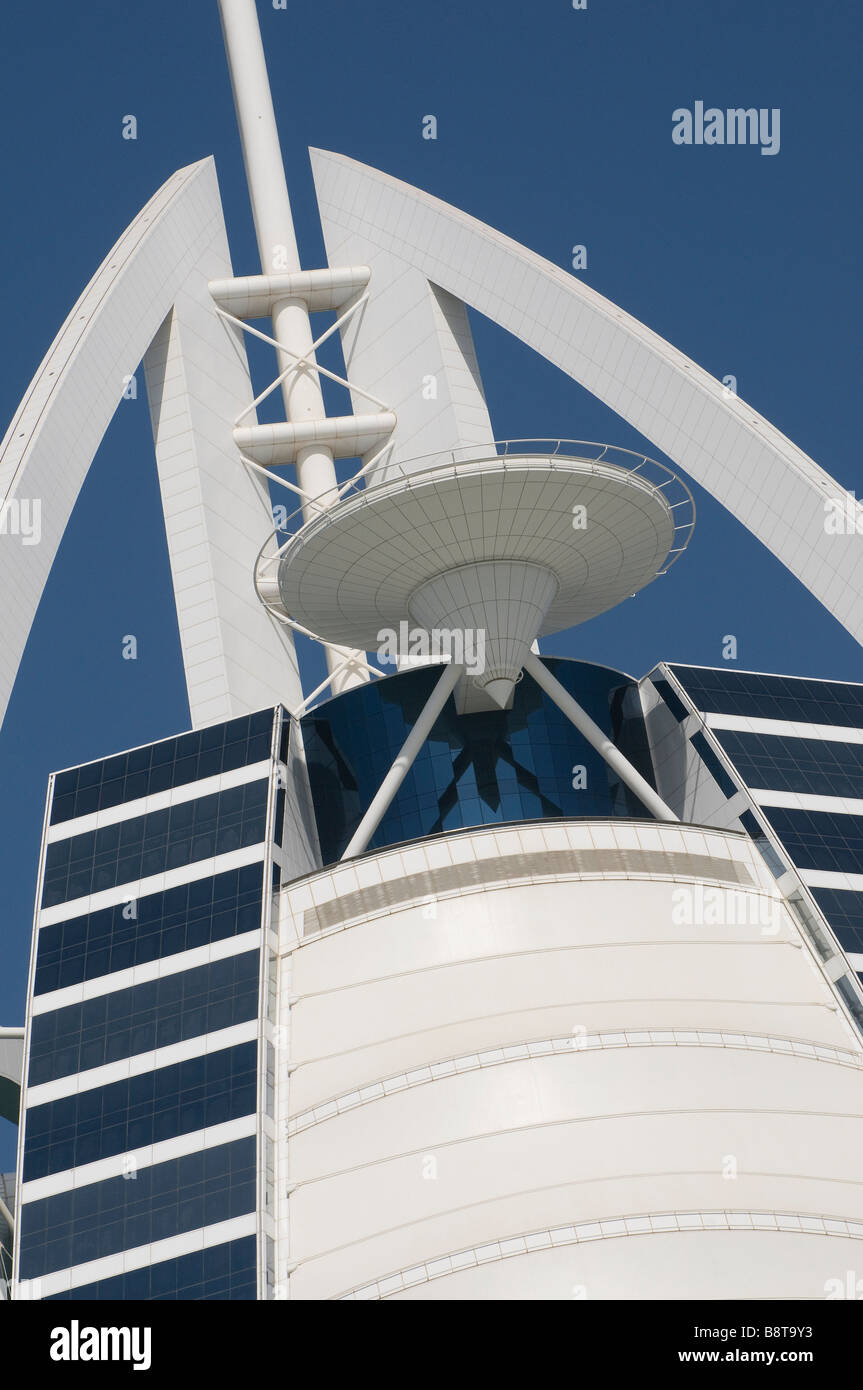 Burj al Arab Hotel, Dubai, Vereinigte Arabische Emirate Stockfoto