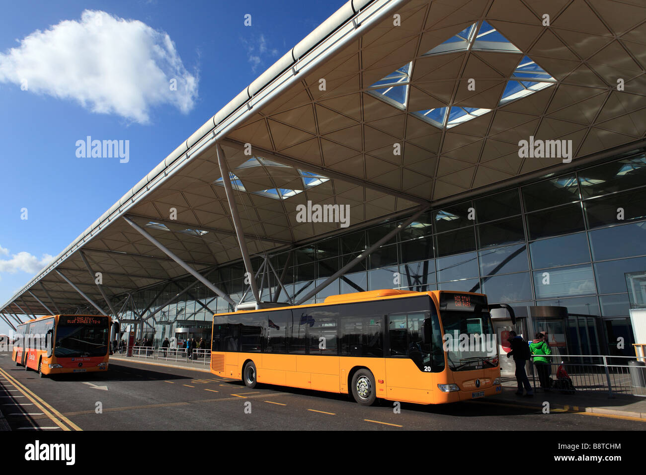 Vereinigtes Königreich Essex Stansted Flughafen Stockfoto
