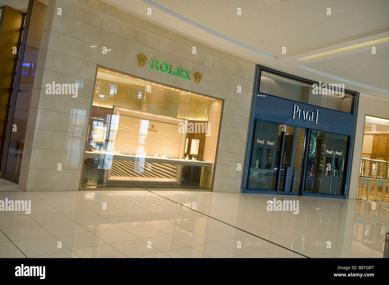 Shopping Mall, Dubai, VAE Stockfoto