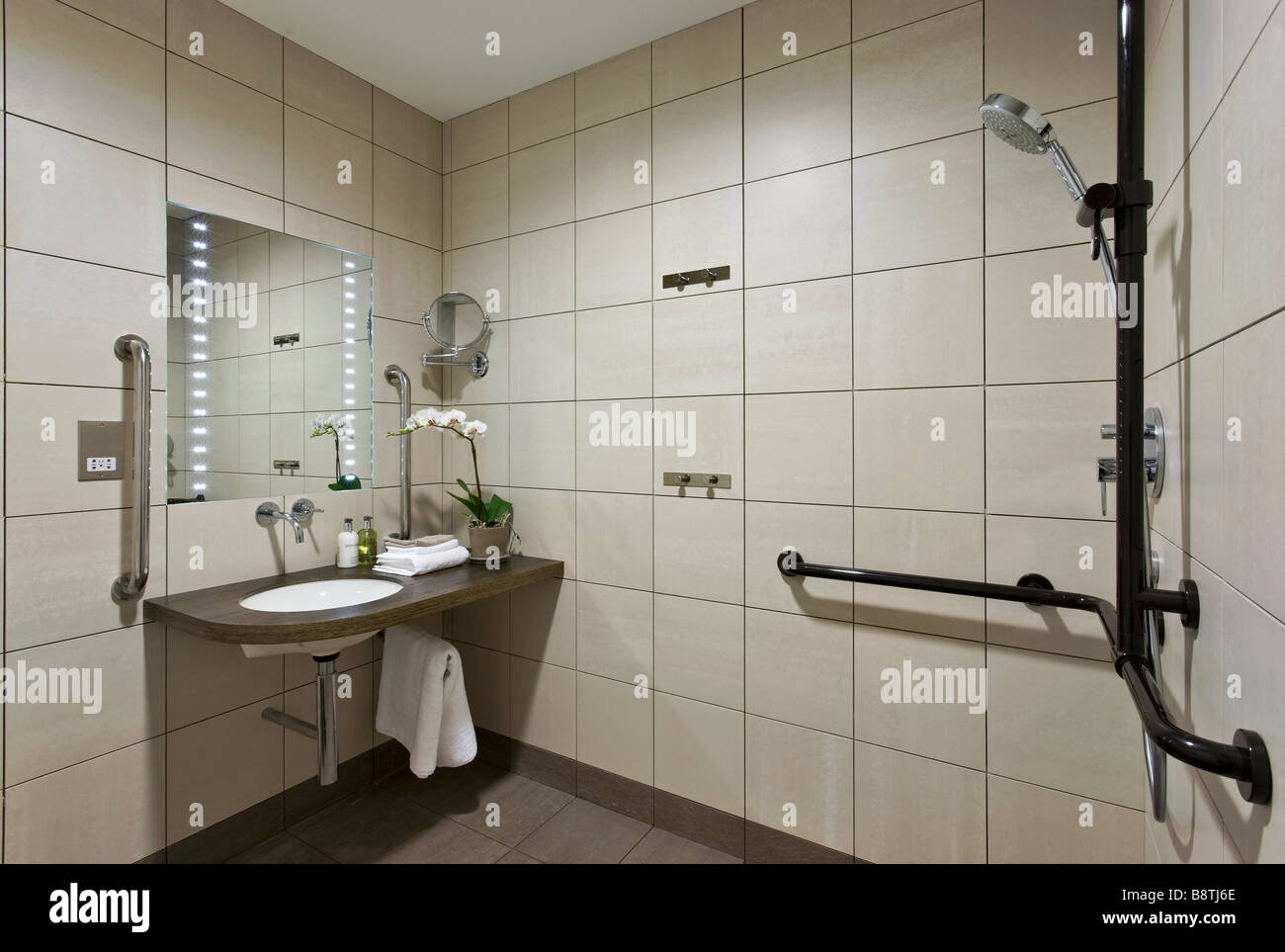 HPLM Krankenzimmer und Sprechzimmer von Foster and Partners entworfen Stockfoto