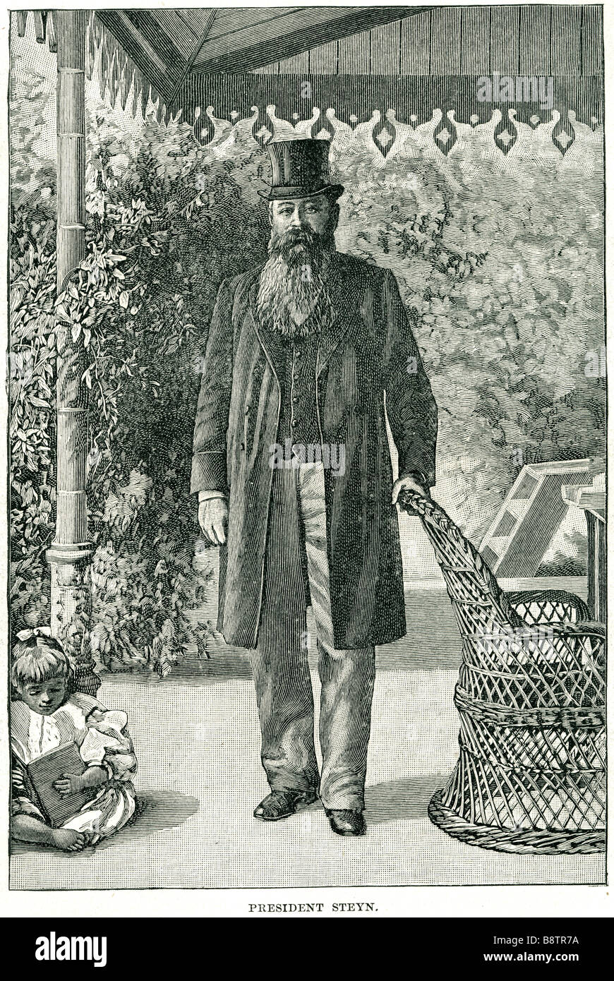 Präsident Steyn Martinus (oder Marthinus) Theunis Steyn (2. Oktober