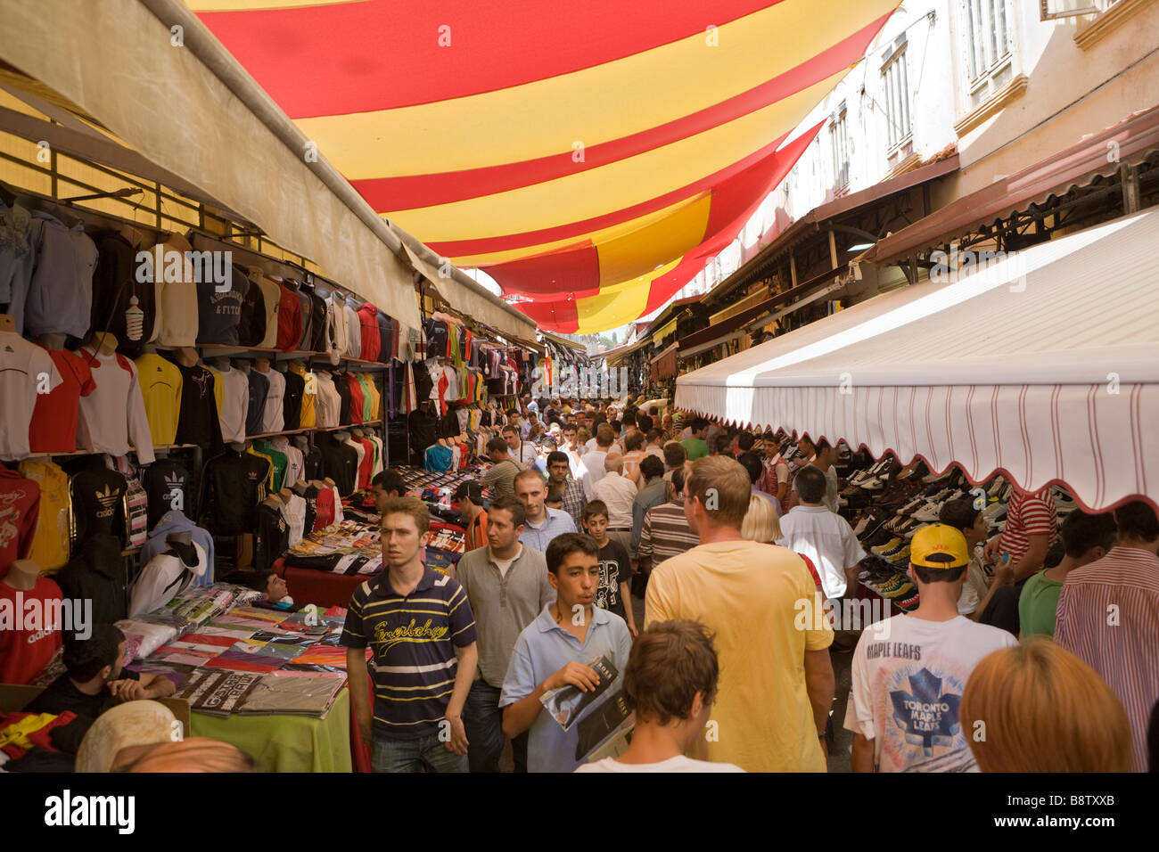 Basar Kapali Carsi Istanbul Türkei Stockfoto