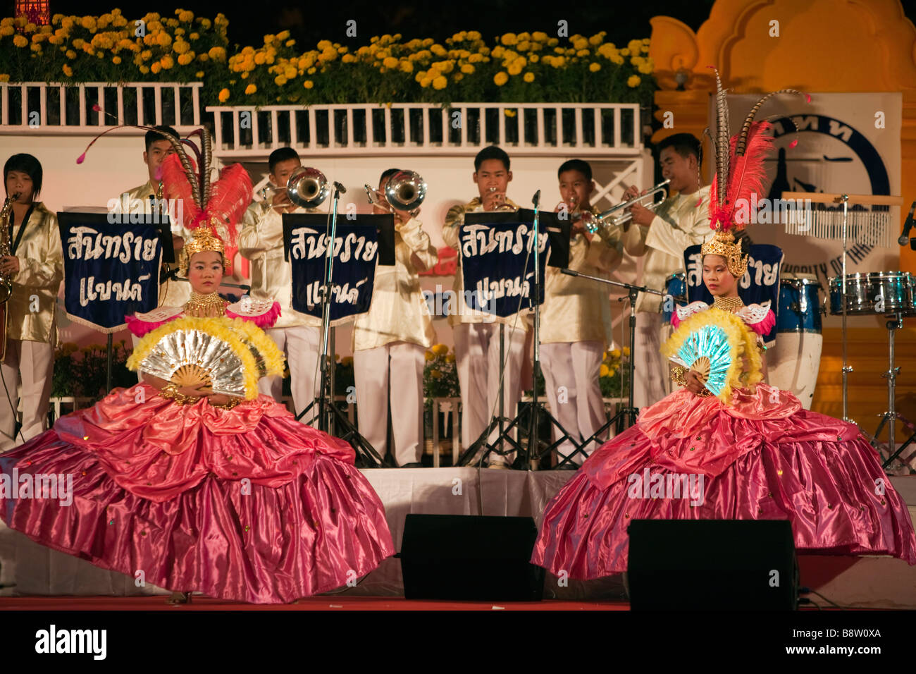 Loy Krathong, Yee Peng oder Yi Peng Festival Chiang Mai in Thailand Stockfoto