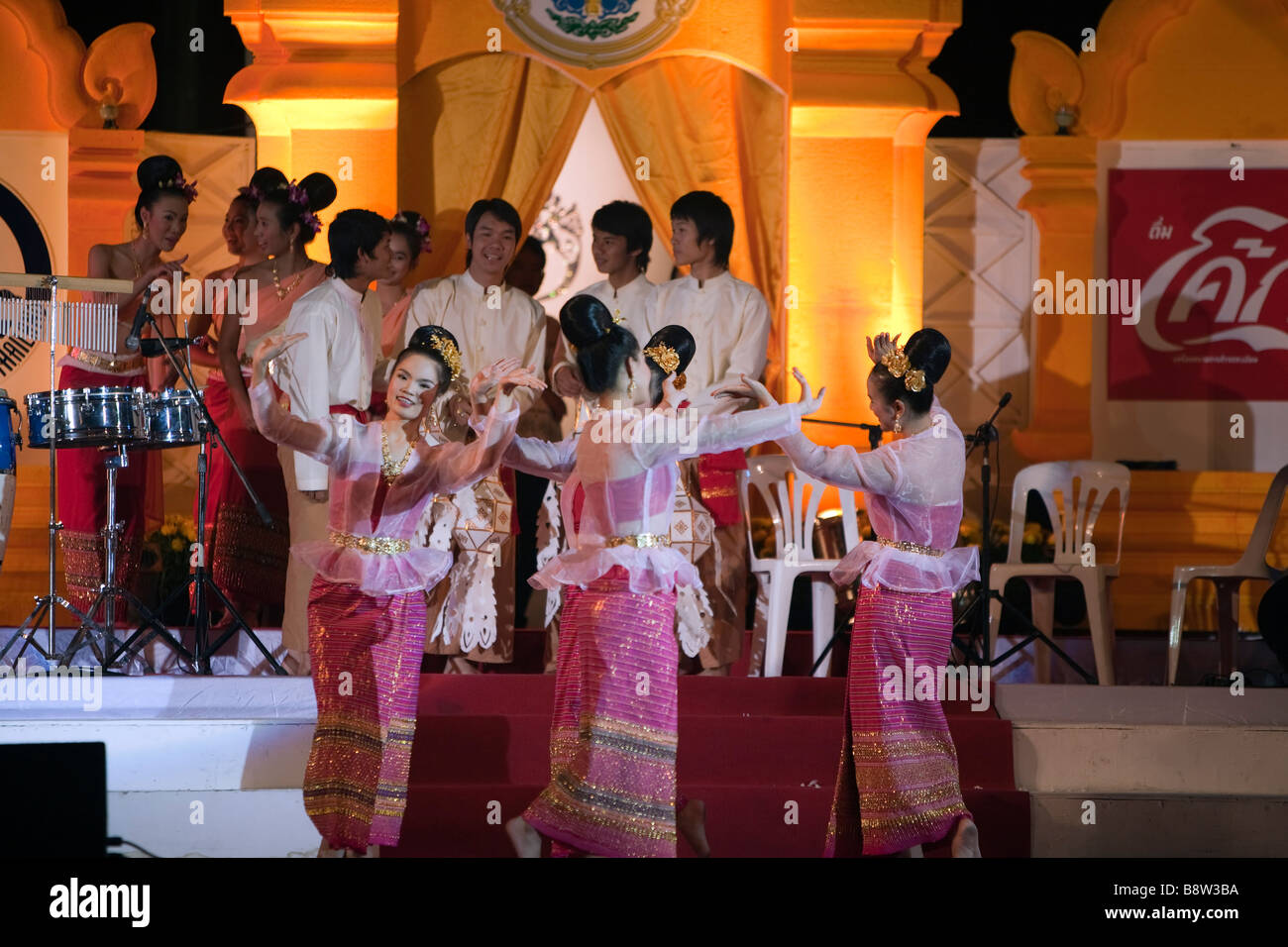 Loy Krathong, Yee Peng oder Yi Peng Festival Chiang Mai in Thailand Stockfoto