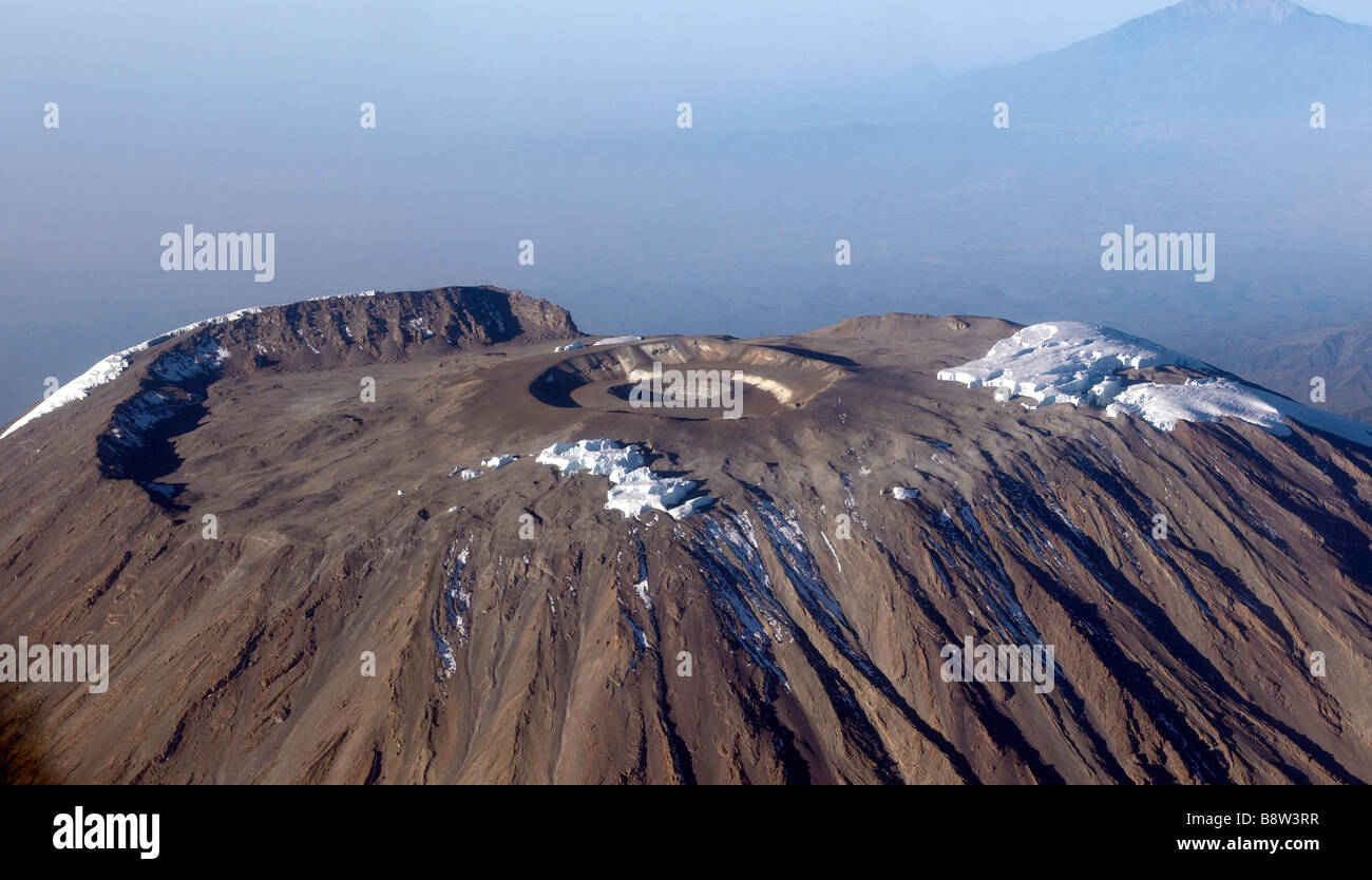Aerial Mount Kilimanjaro Stockfotos & Aerial Mount Kilimanjaro Bilder