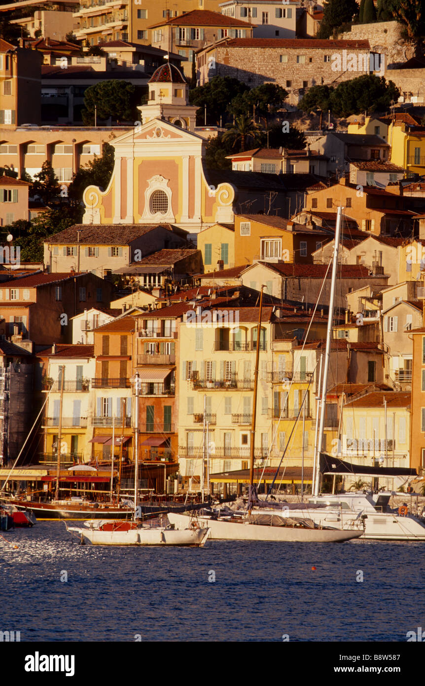 Villefranche Sur Mer Alpes Maritimes 06 PACA Französisch Riviera Côte d ' Azur Frankreich Europa Stockfoto