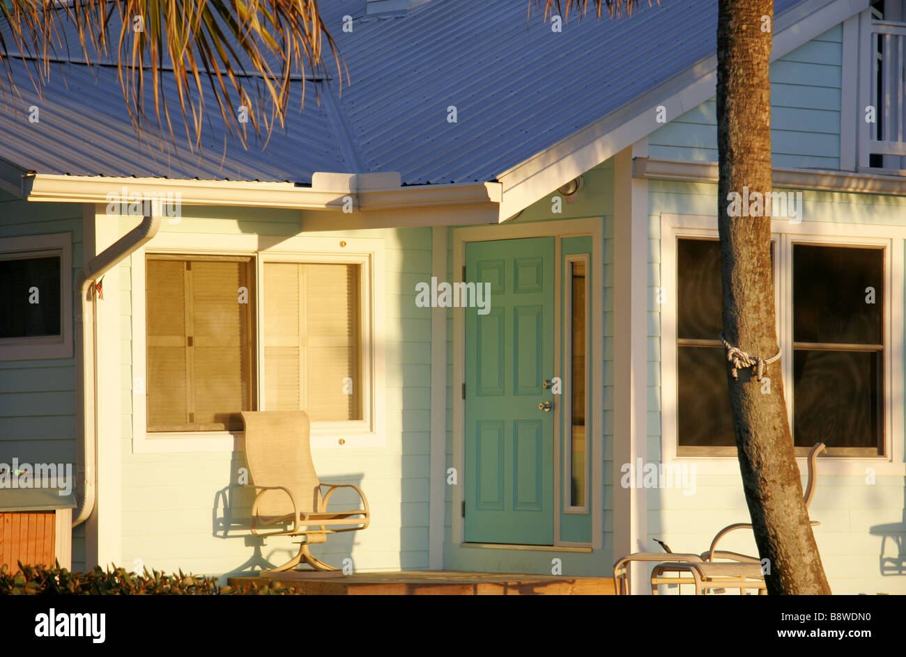 Strandhaus in Indian Rocks Beach Florida USA Stockfoto