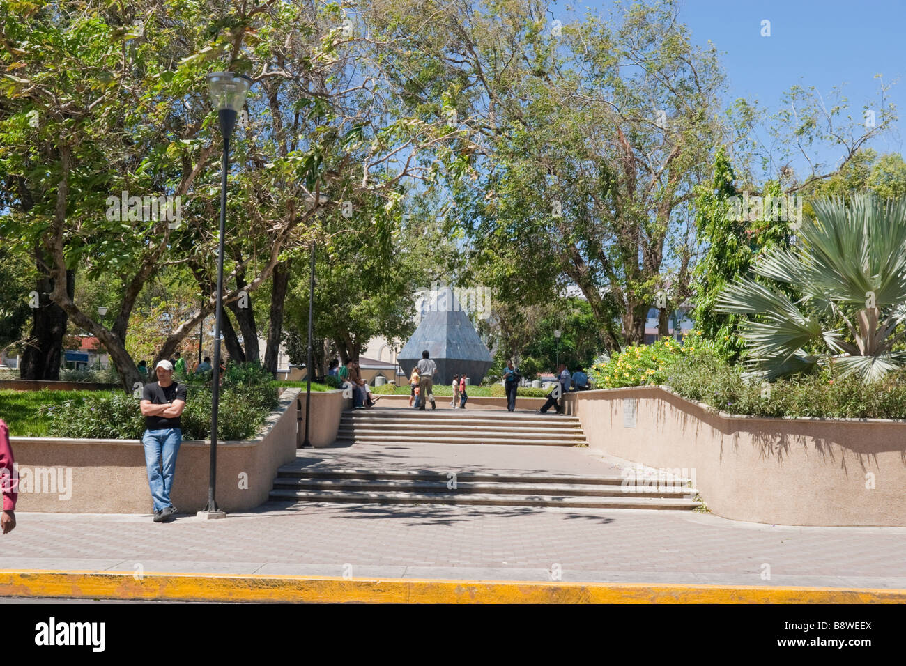 Miguel de Cervantes Saavedra Park, David, Provinz Chiriqui, Republik Panama, Mittelamerika Stockfoto