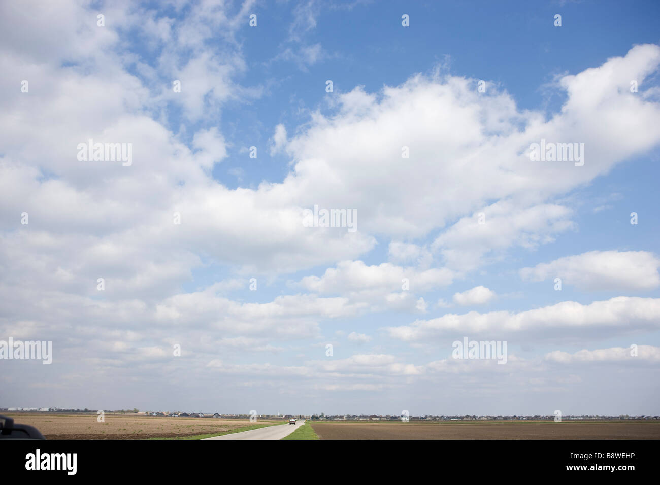 Bewölkter Himmel Stockfoto