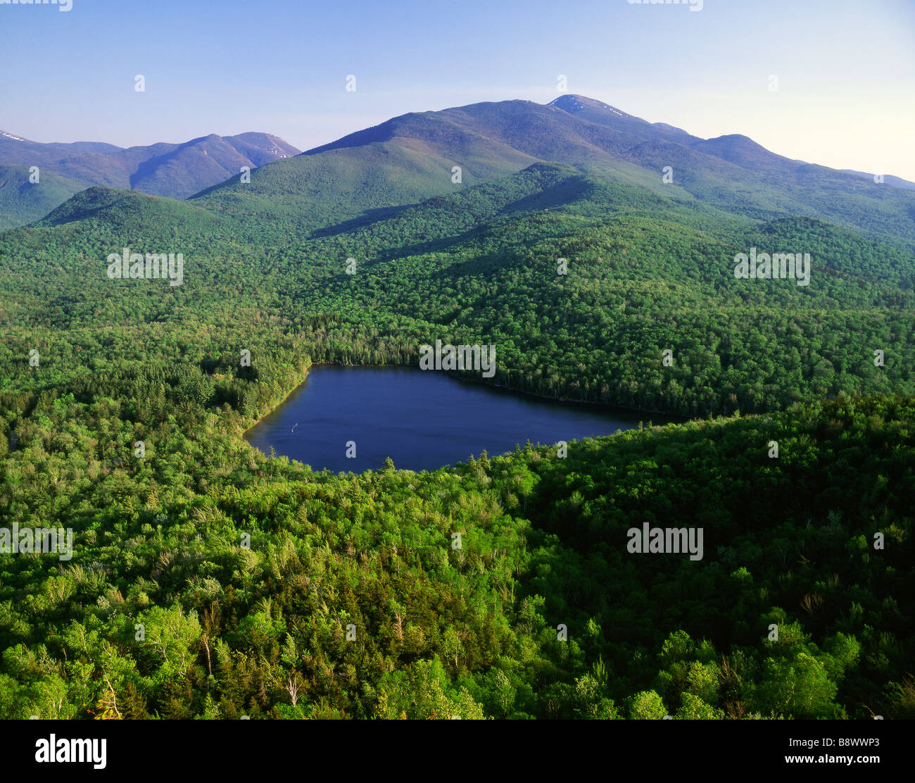 Herz-See Adirondacks Mt New York State, USA Stockfoto