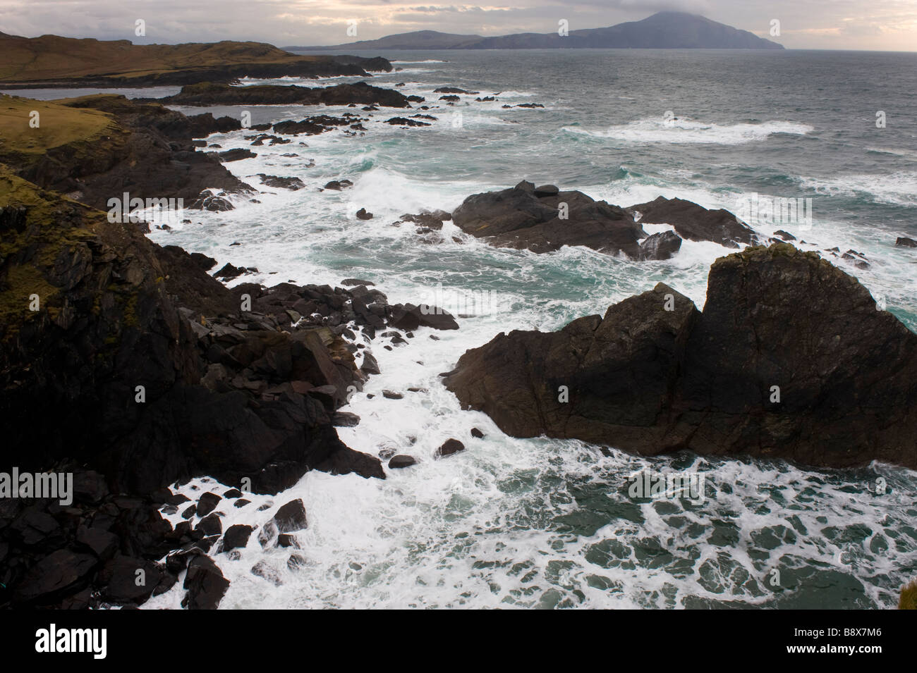 Atlantic Drive Achill Island Co Mayo, Irland Stockfoto