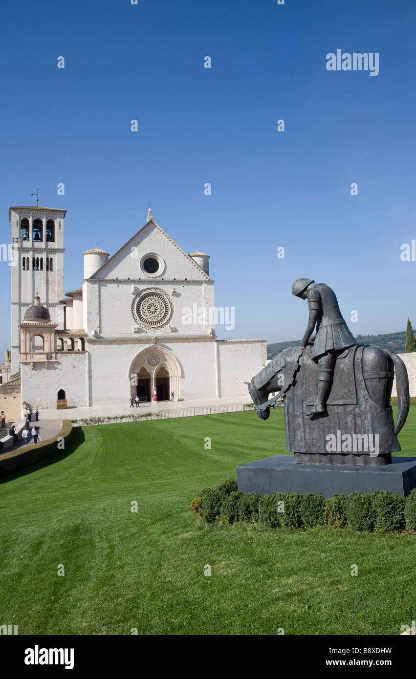 Basilica di San Francesco d' Assisi, PG, Italien, Italia Stockfoto