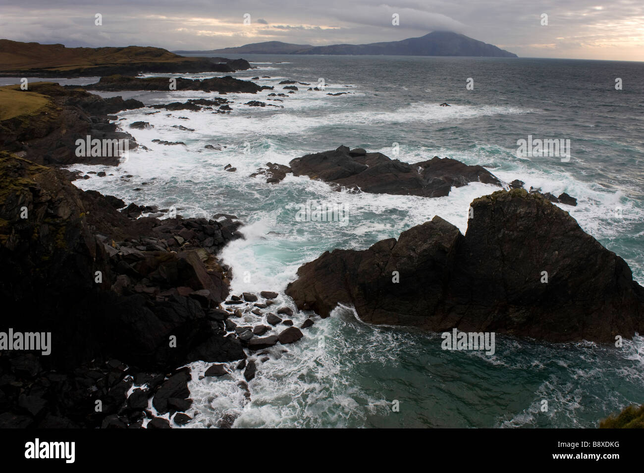 Atlantic Drive Achill Island Co Mayo, Irland Stockfoto